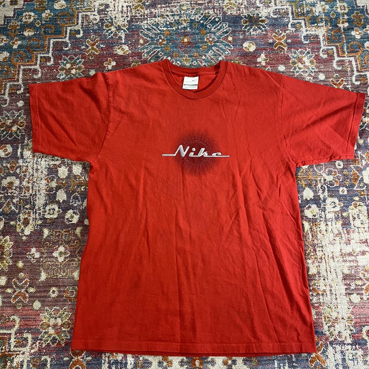 radiant red nike shirt