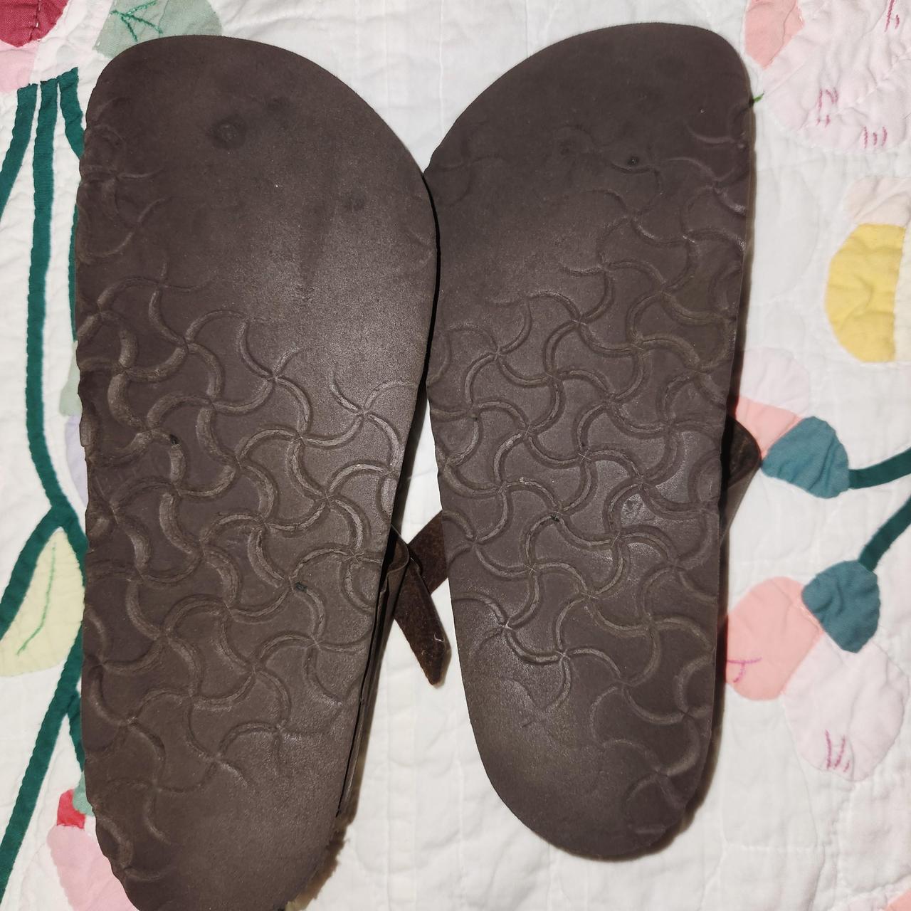 Birkenstock women's brown sandals