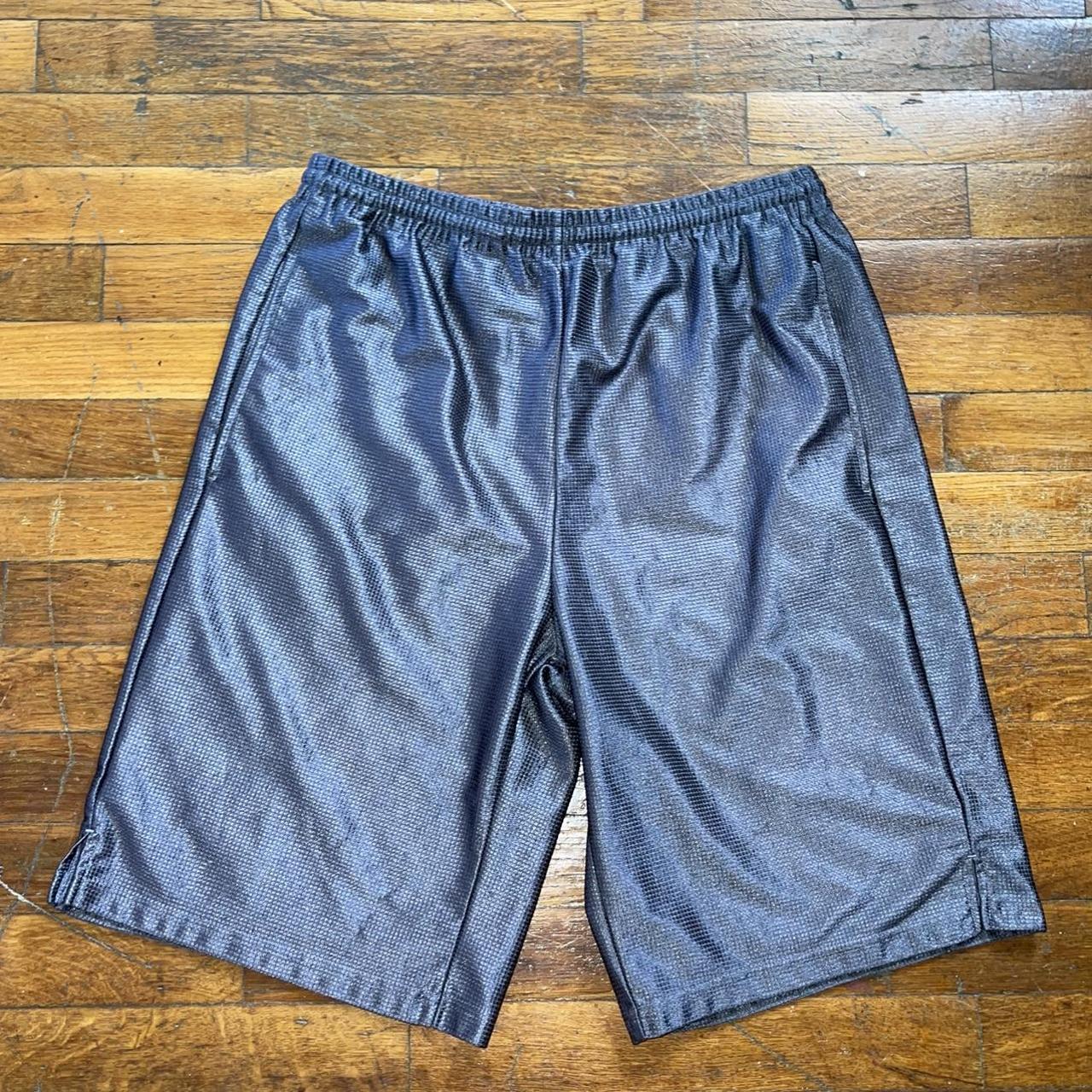 Champs Sports Men's Grey and Silver Shorts Depop