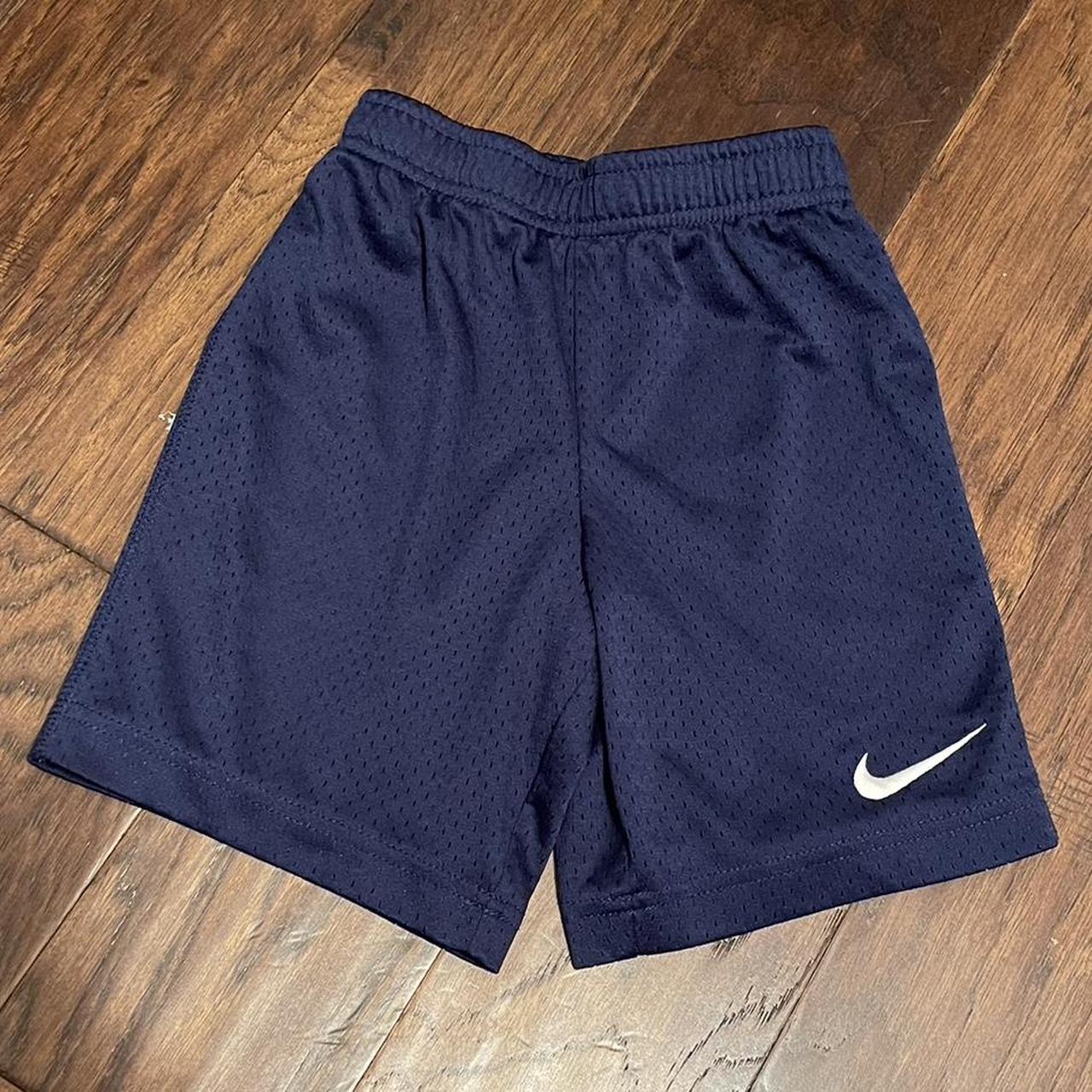 boys nike navy shorts