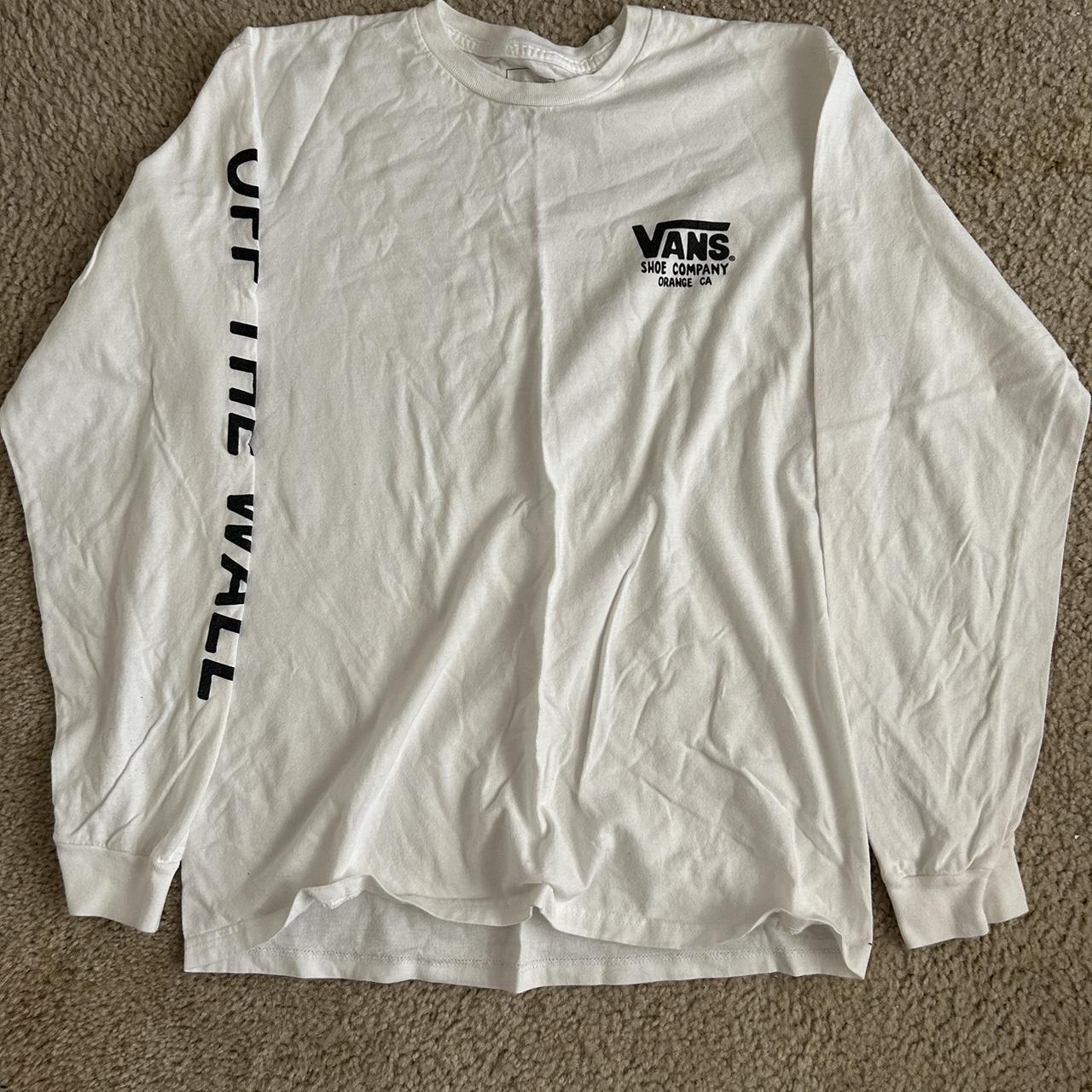 Vans Apparel Vans Long Sleeve White Shirt Vans Clothing Mens Vans