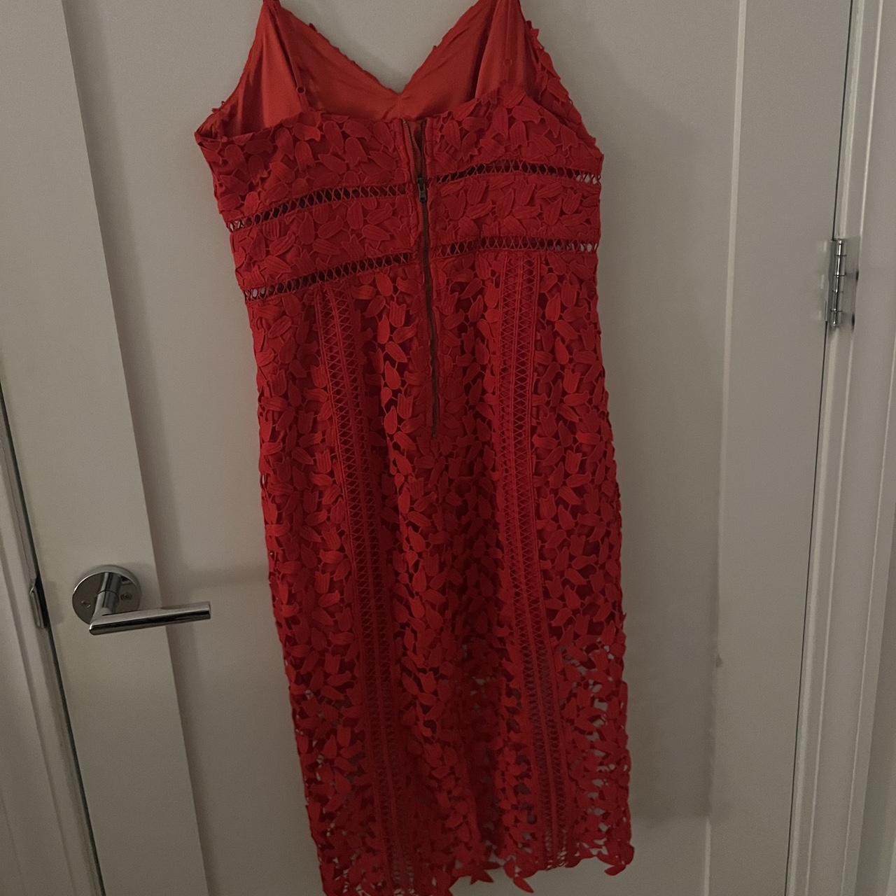 Bardot Women's Red Dress | Depop