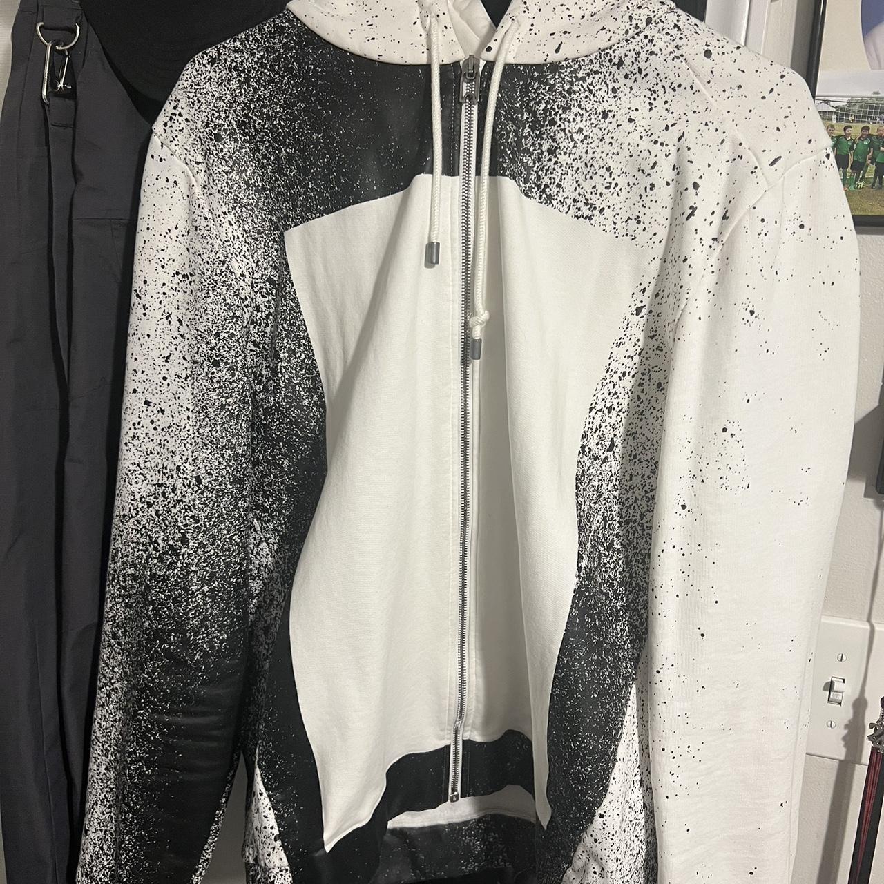 Balenciaga Alexander Wang Balenciaga Marble Hoodie Vintage Af