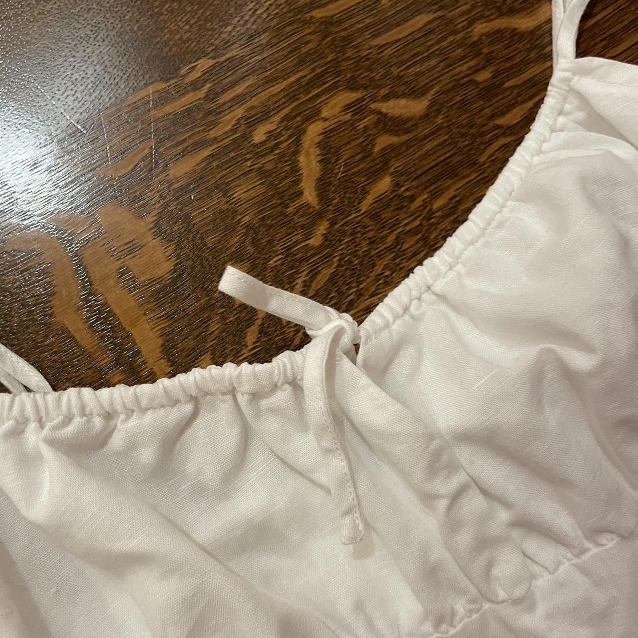 Aritzia Women's White Dress | Depop