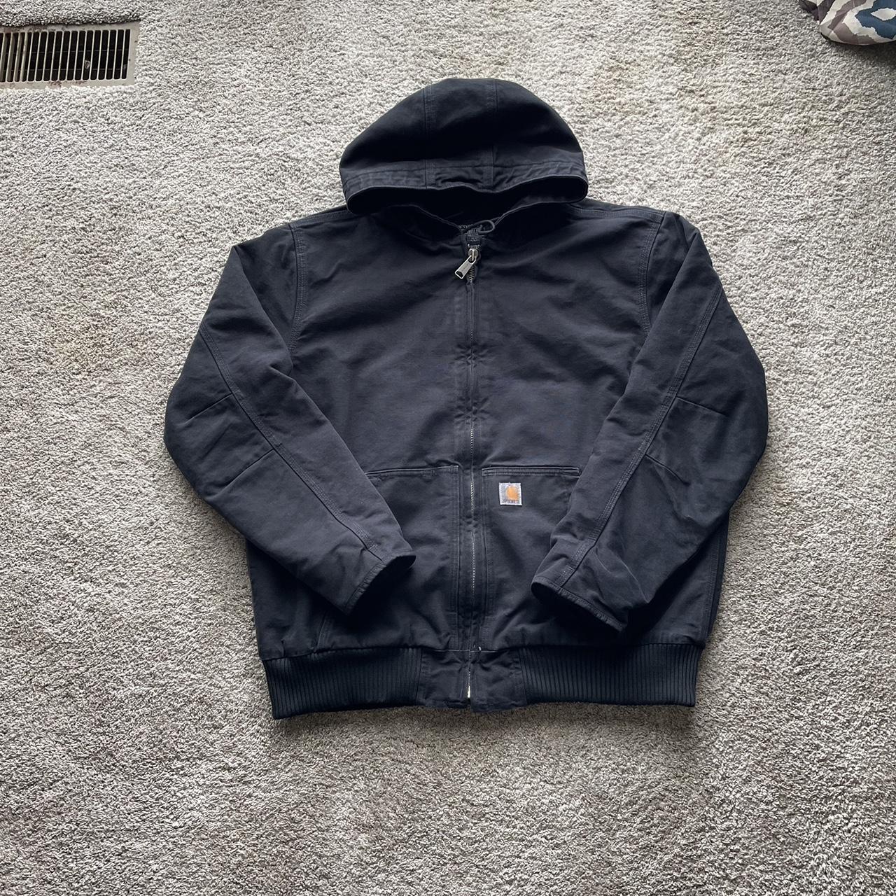 Carhartt Men's Black Jacket | Depop