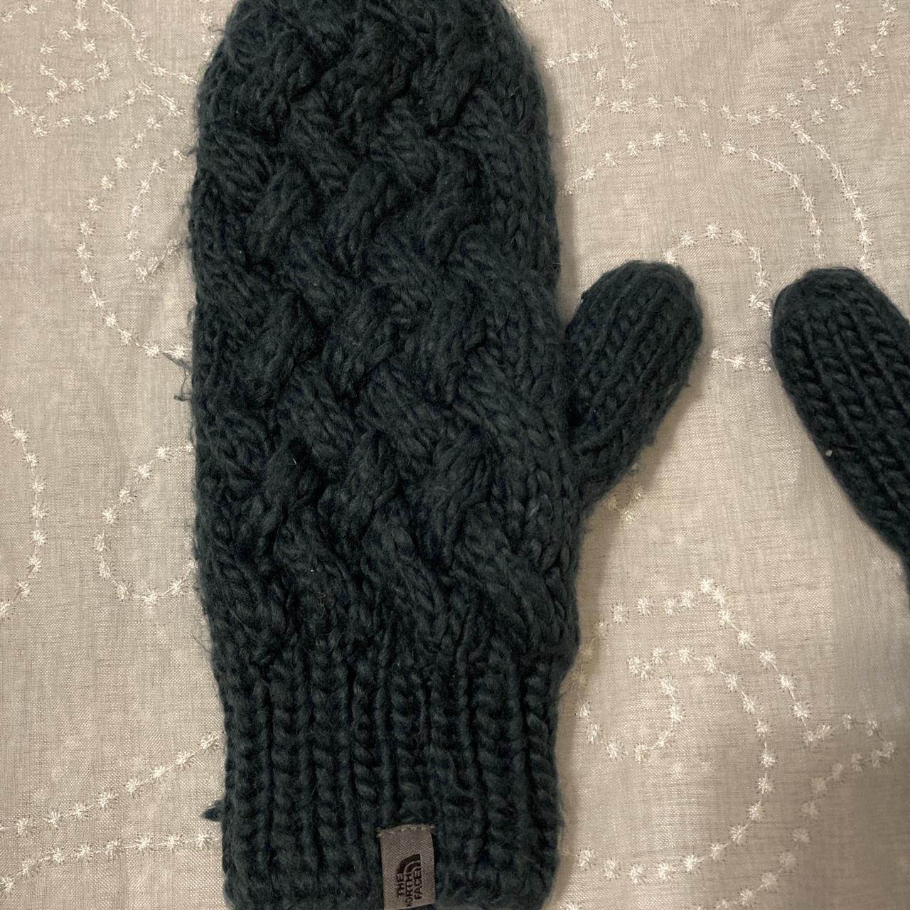 North face hot sale knit mittens