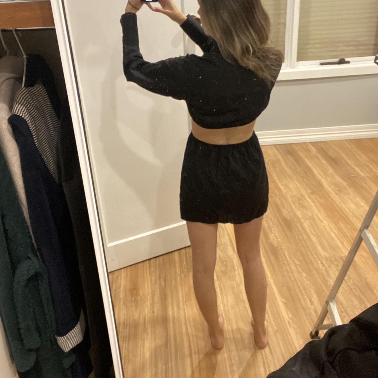 Glassons long sleeve button up dress with... Depop