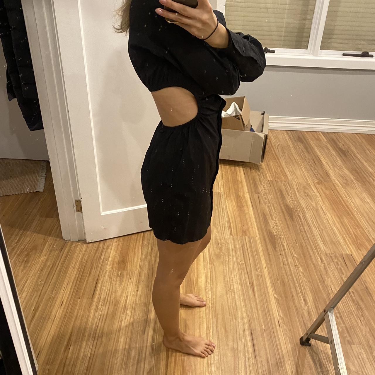 Glassons long sleeve button up dress with... Depop