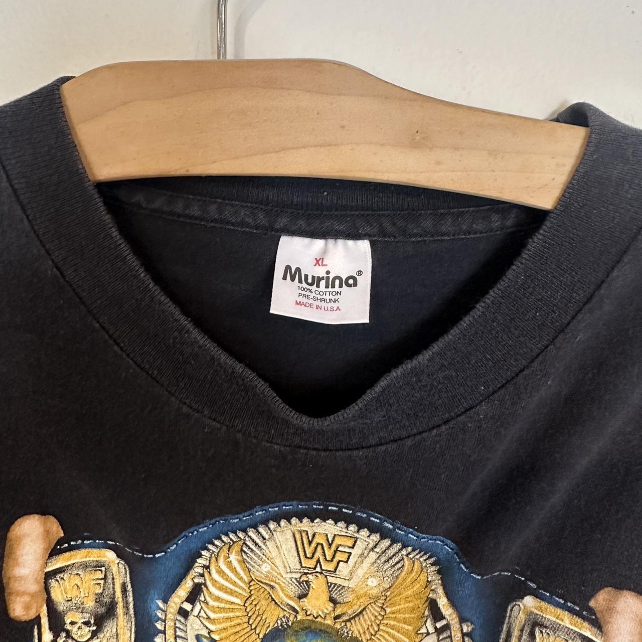 Vintage 90s Stone Cold Steve Austin Middle Finger | Depop