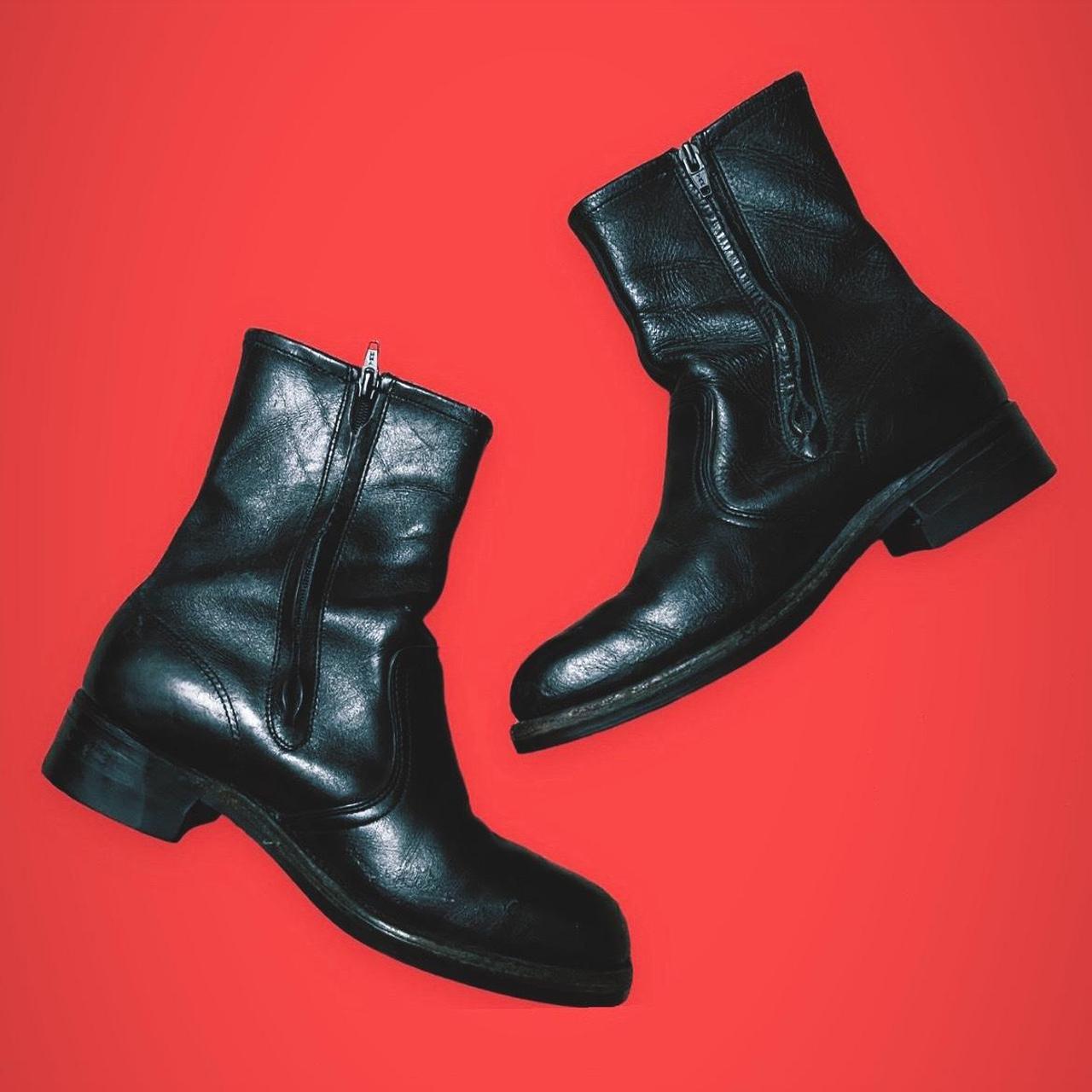 Men's Black Boots Depop