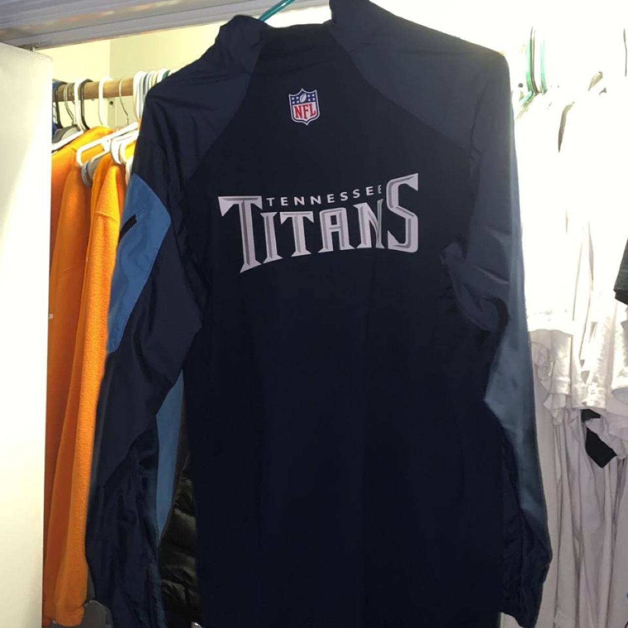 Tennessee Titans Nike Dri-Fit Quarter-zip Sweatshirt - Depop