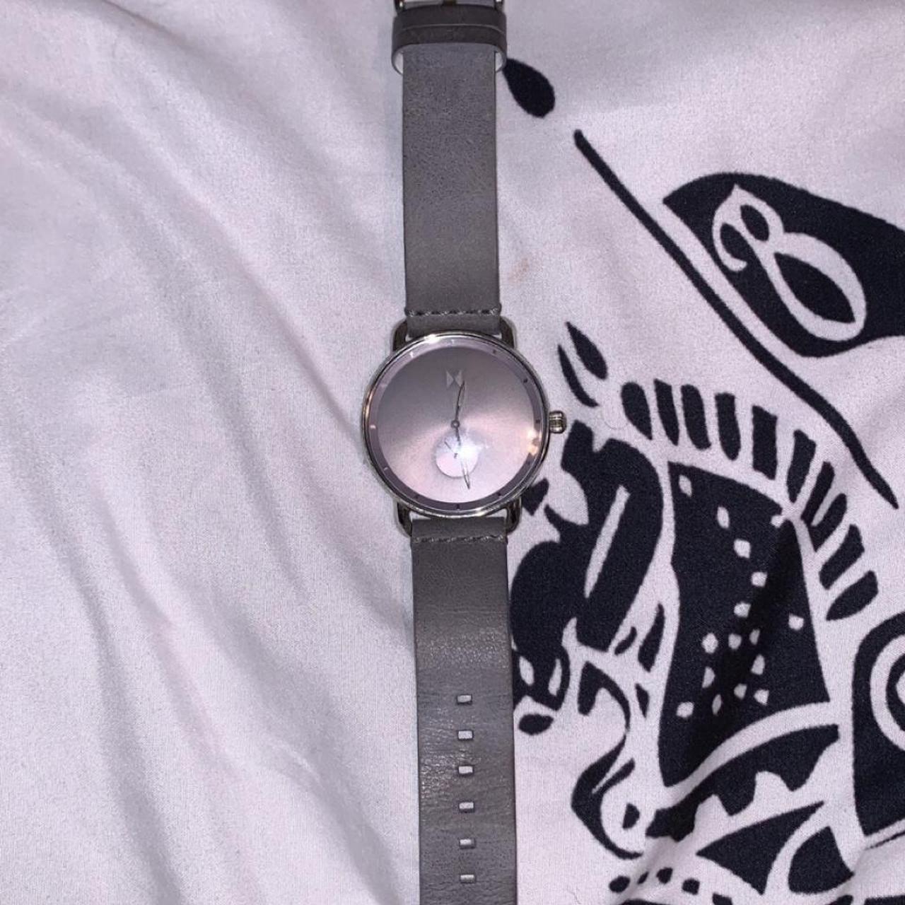 MVMT Men's Silver and Grey Watch