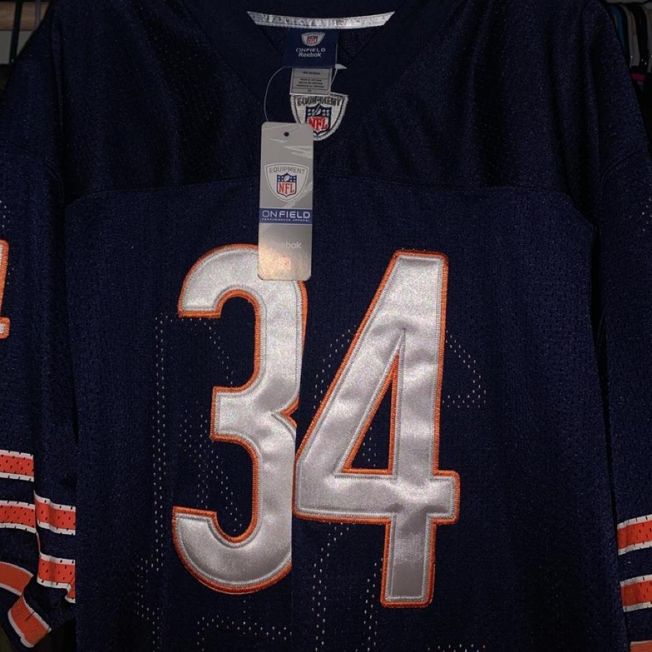 1985 CHICAGO BEARS PAYTON #34 REEBOK PREMIER THROWBACK JERSEY (HOME) Y -  Classic American Sports