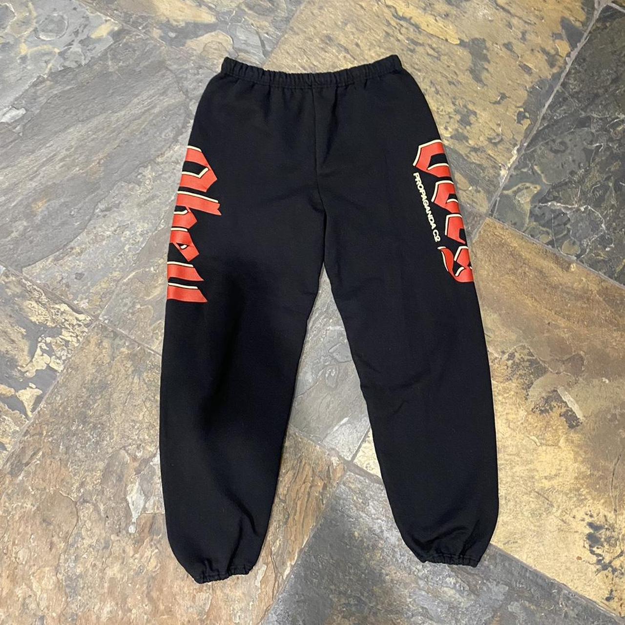 Obey propaganda co sweatpants Size XXL Hmu if you... - Depop