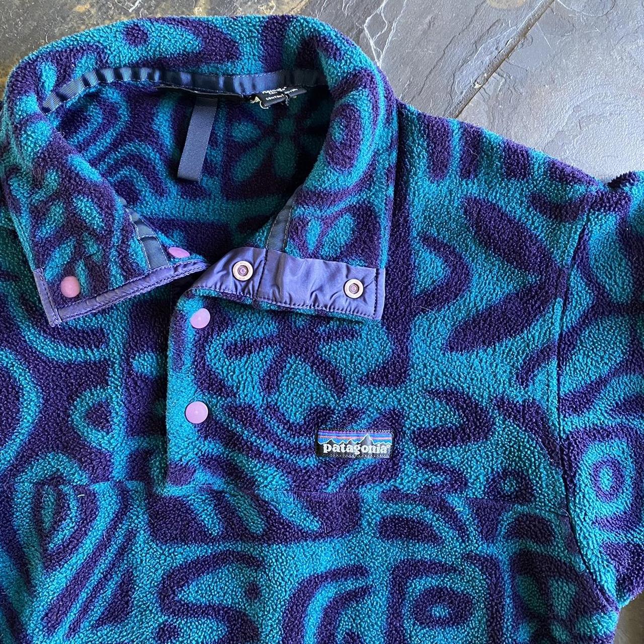 トップス 90s patagonia basic sweat shirt Vintage Patagonia Sweater Mens Medium Snap Sweatshirt