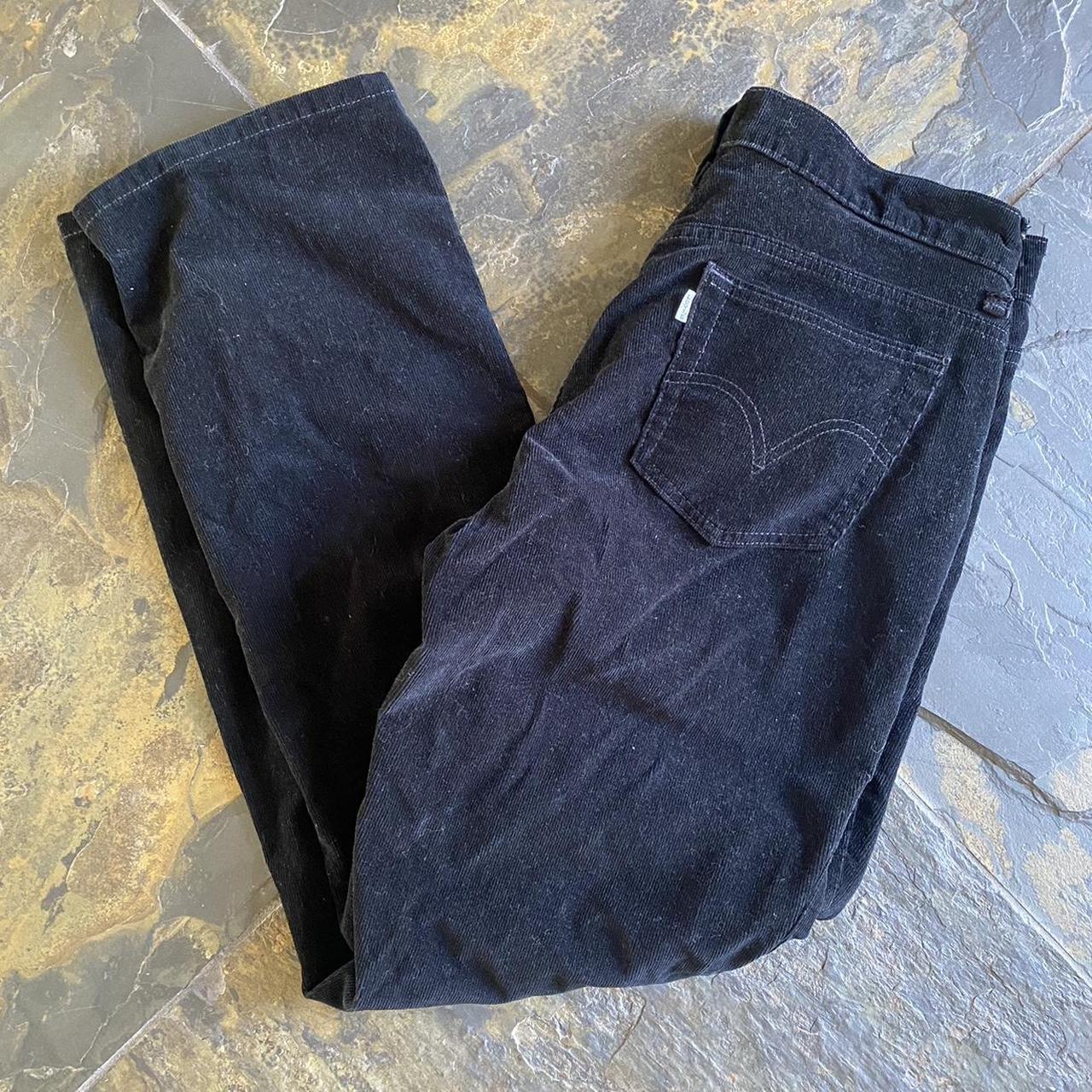 Trousers Levi's Black size 32 UK - US in Cotton - 37388078