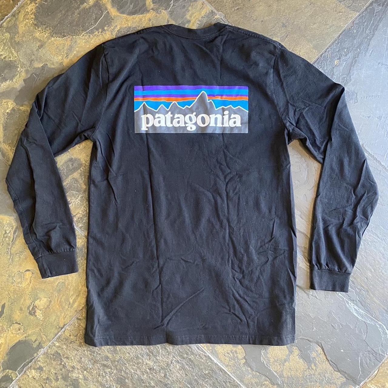 Patagonia long sleeve shirt Size M Hmu if you have... - Depop