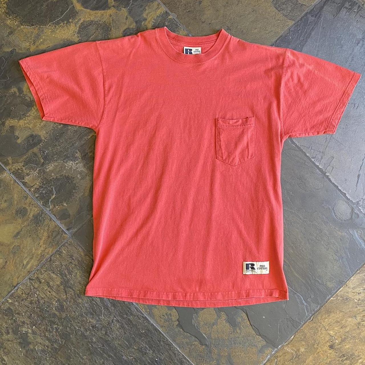 russell pocket tee shirts