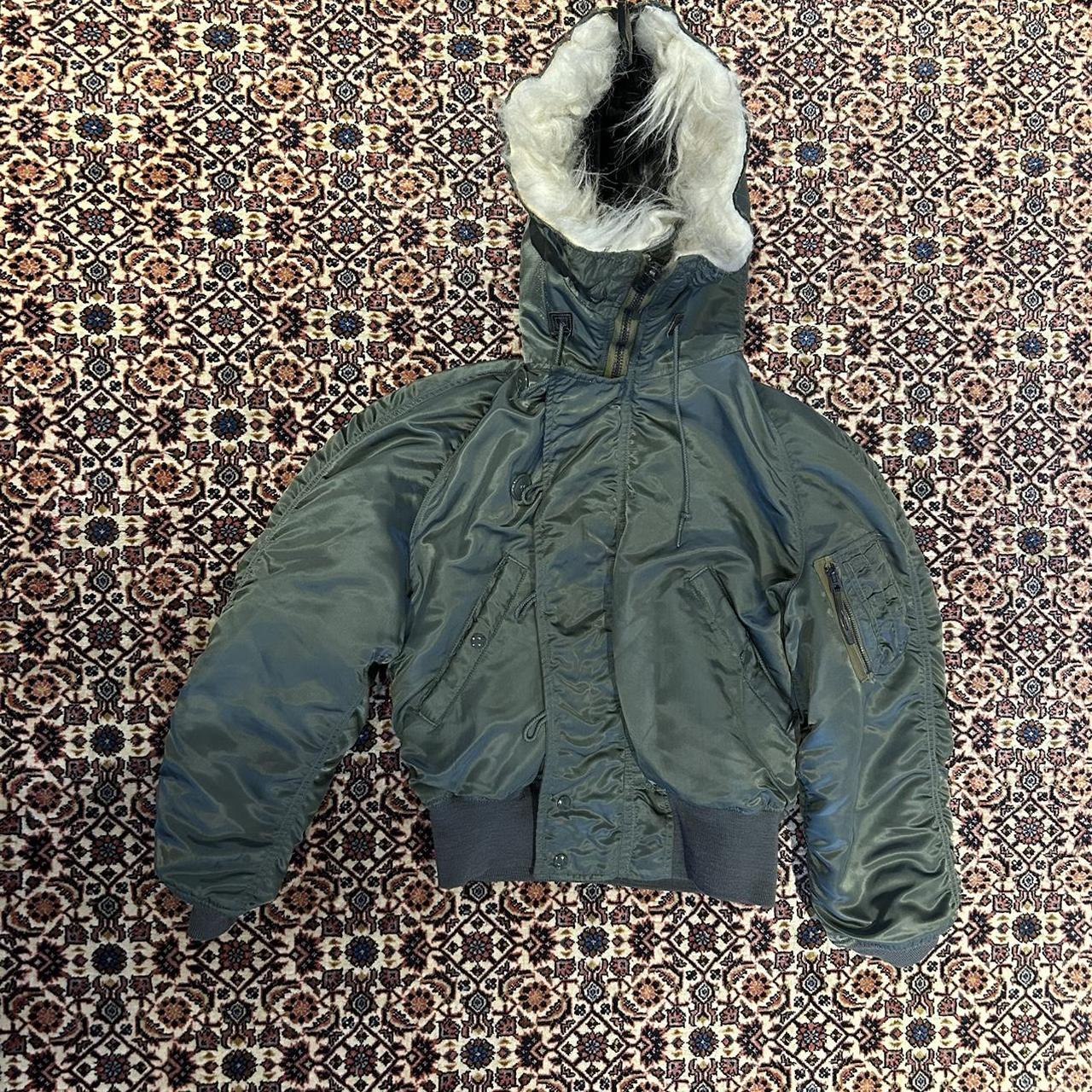 Pretty green clearance grey parka