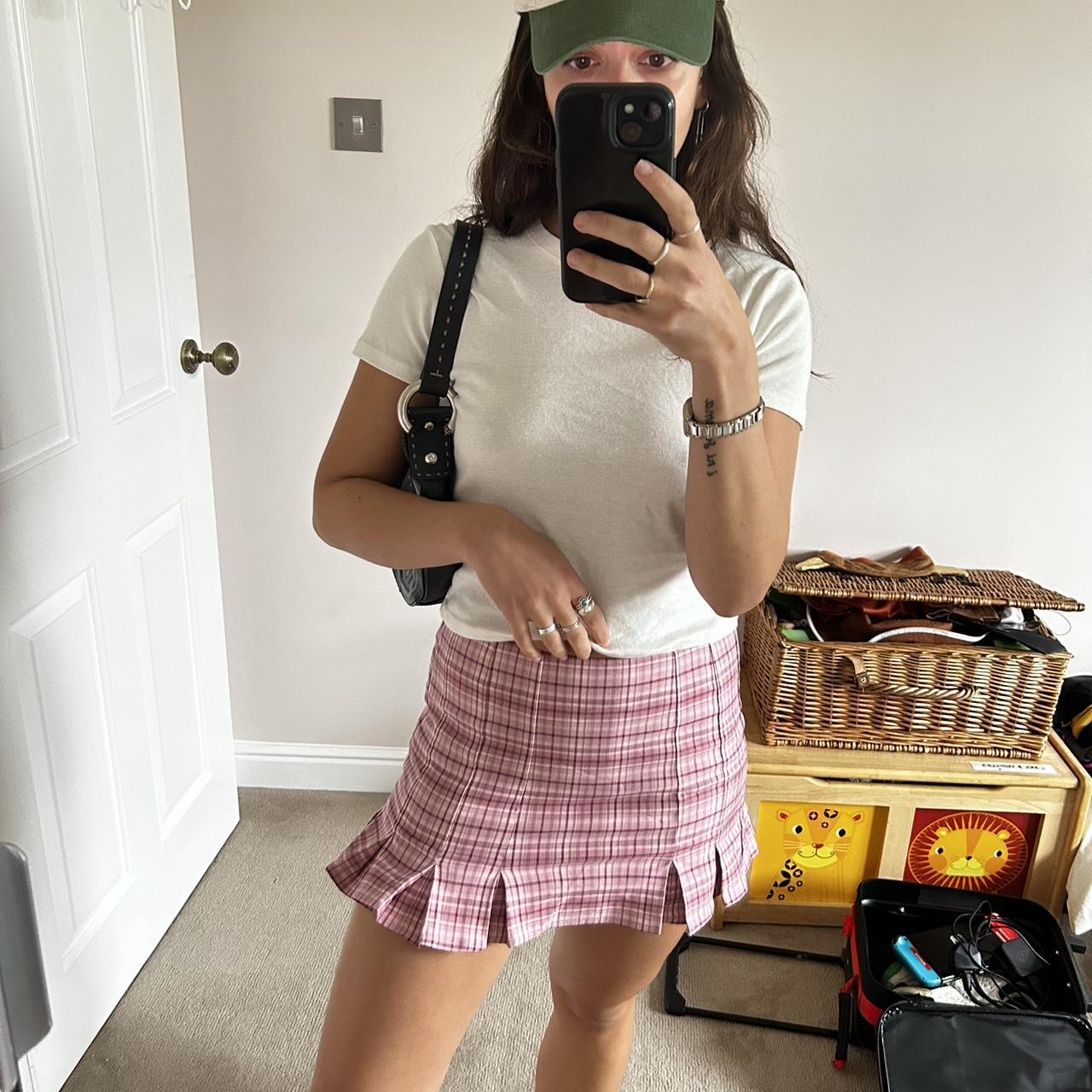 Peachy Den The Tai mini skirt skirt in a size small,... - Depop