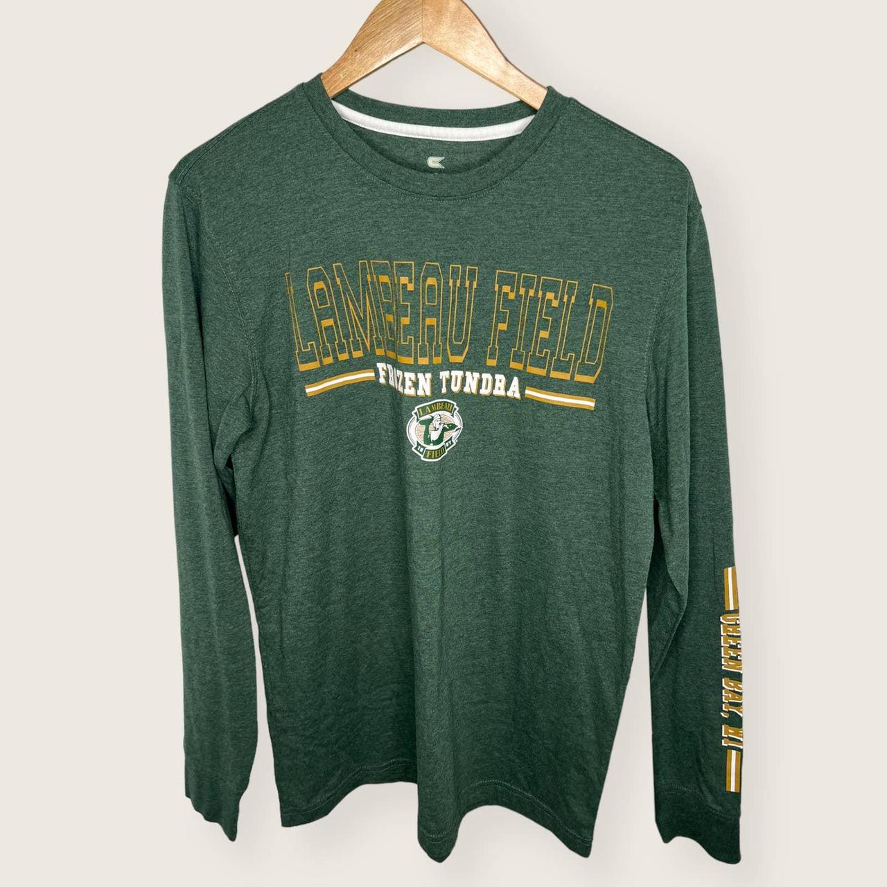 Green Bay Packers Long Sleeve T-Shirt • Size: - Depop