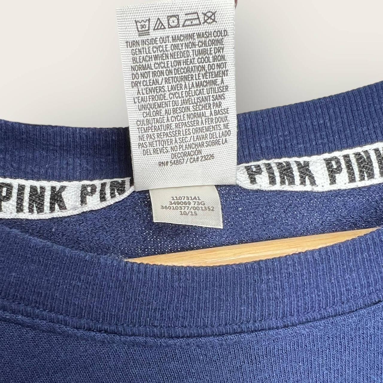 Victoria secret pink crew neck New York giants - Depop