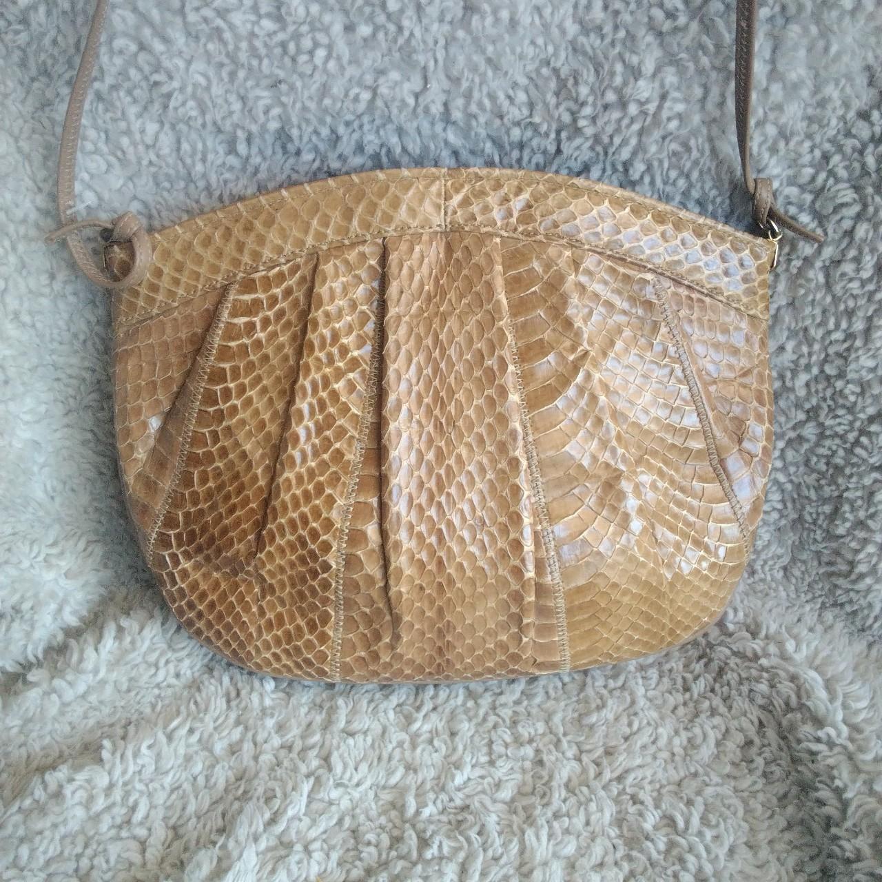 Vintage Palizzio Snakeskin Purse 