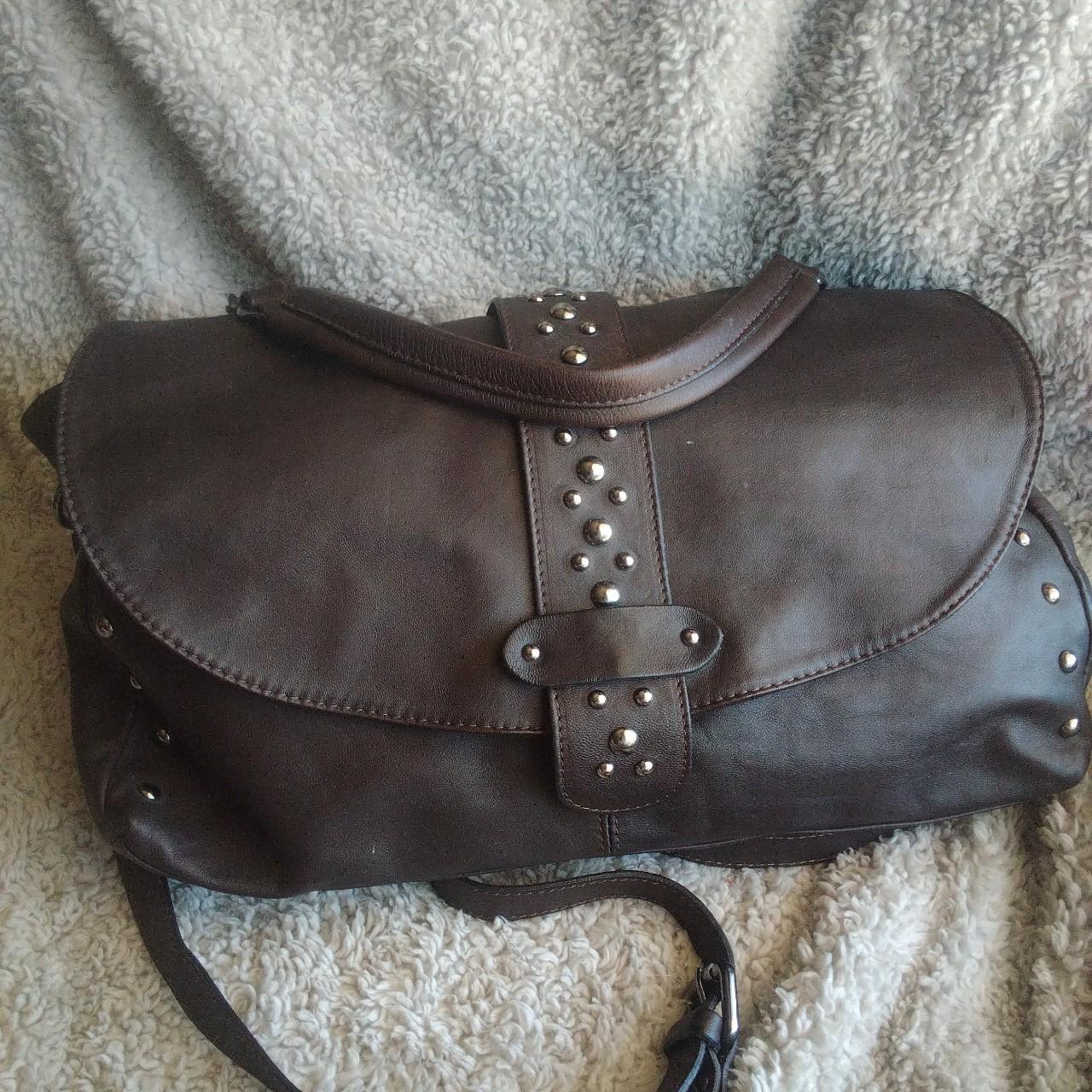 Laura di Maggio Genuine Leather Handbag Purse Made in Italy