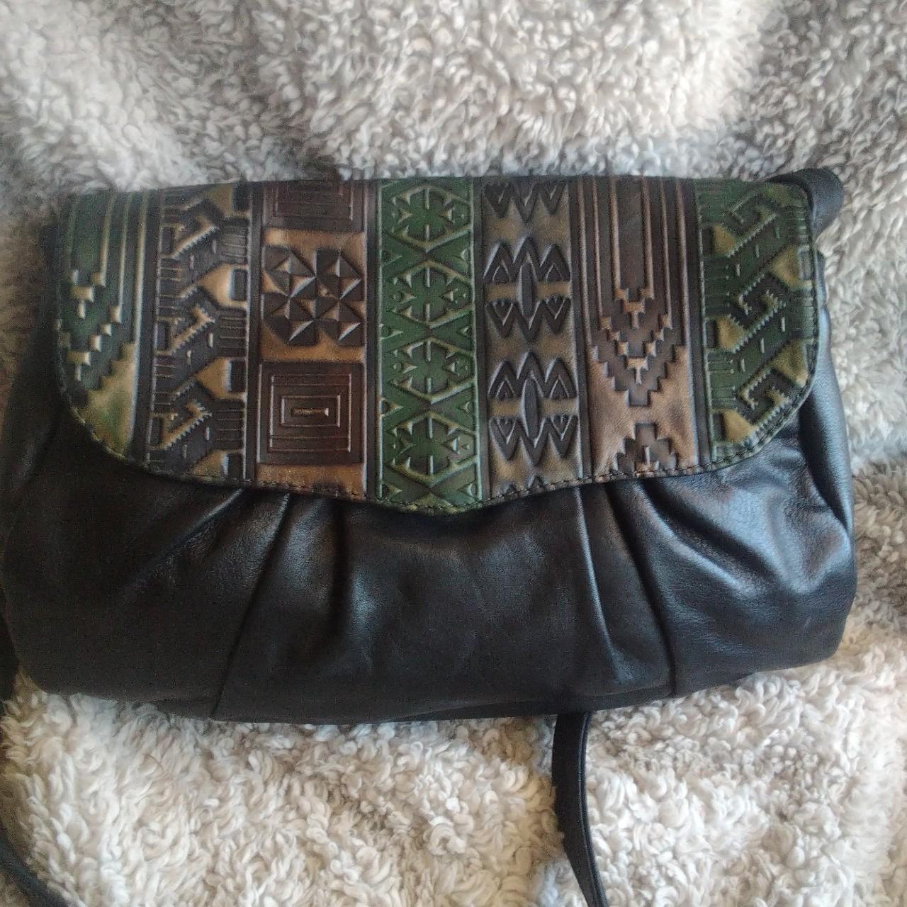 Women's Vintage Boho Leather Crossbody Purse