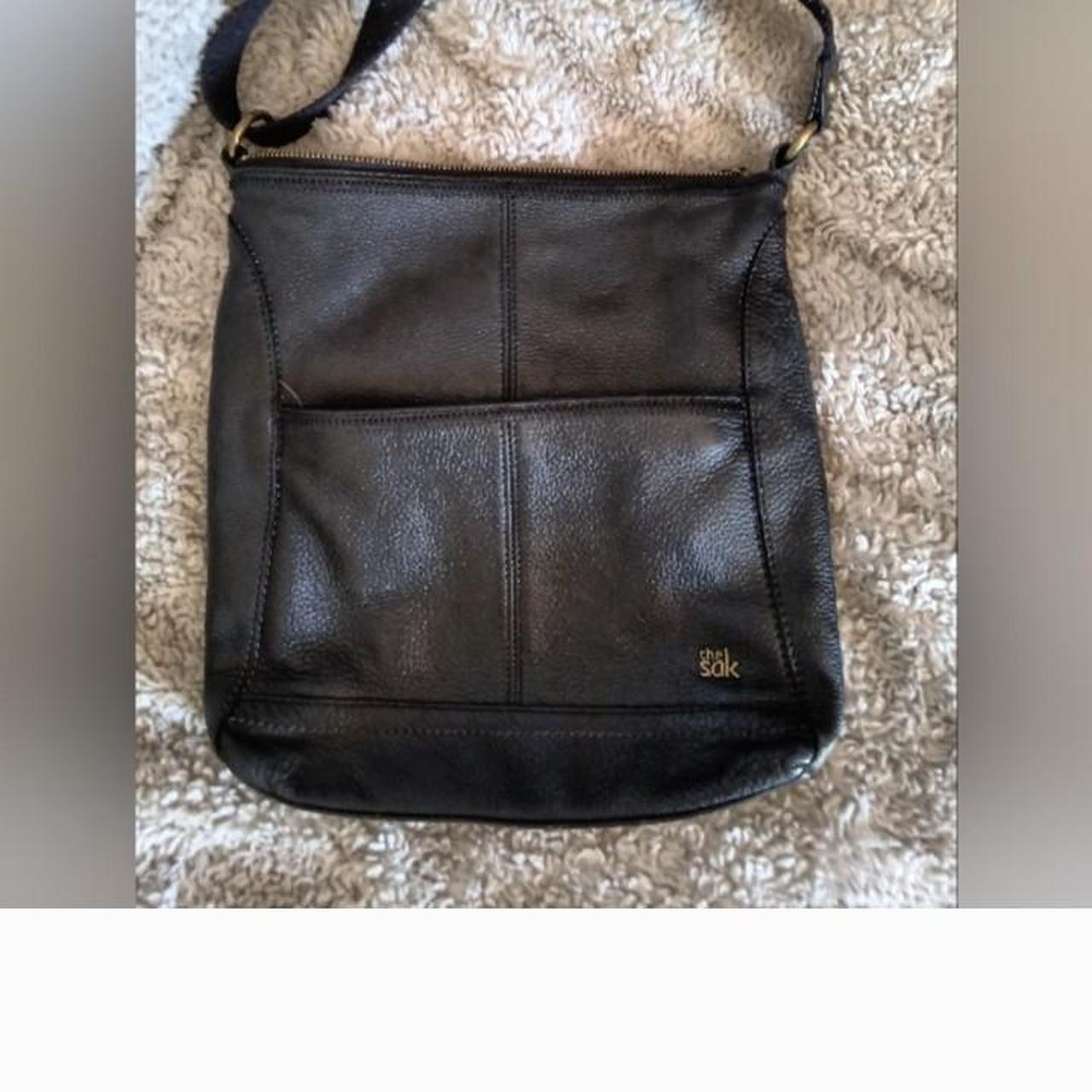 The Sak black leather baguette bag purse shoulder bag | Bags, Shoulder bag,  Purses