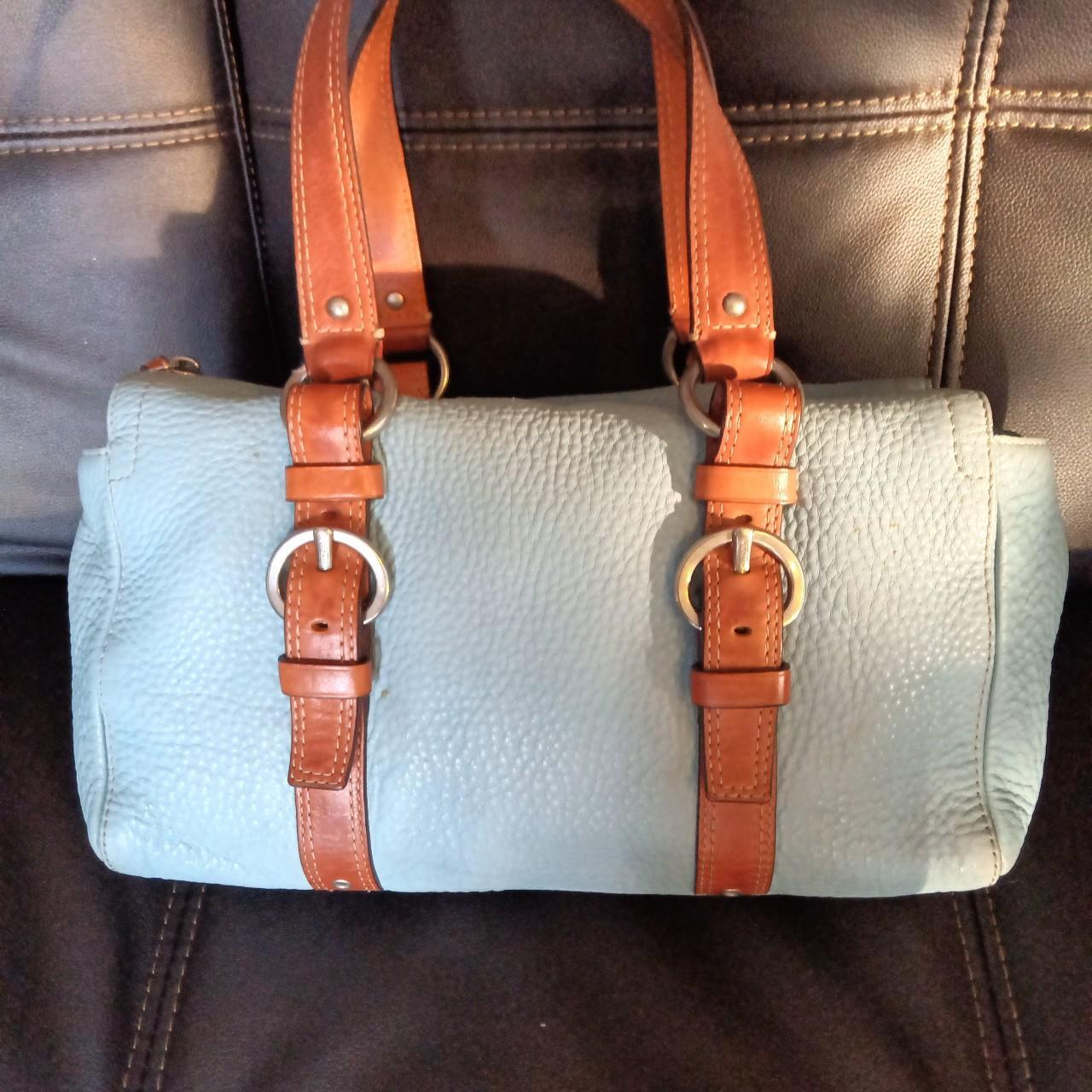 Coach Shoulder Bag Handbag #M1320-29622E With Dust Cover Brown/Small C logo  | eBay