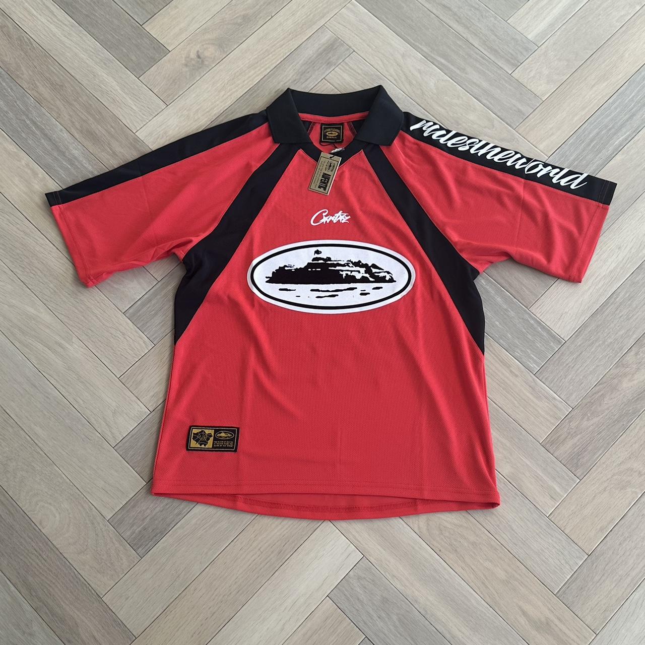 Corteiz red jersey Brand new sold out from drop... - Depop