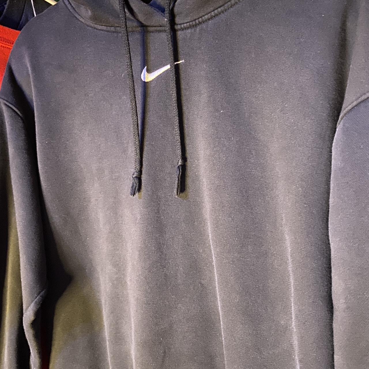 mens nike center swoosh hoodie