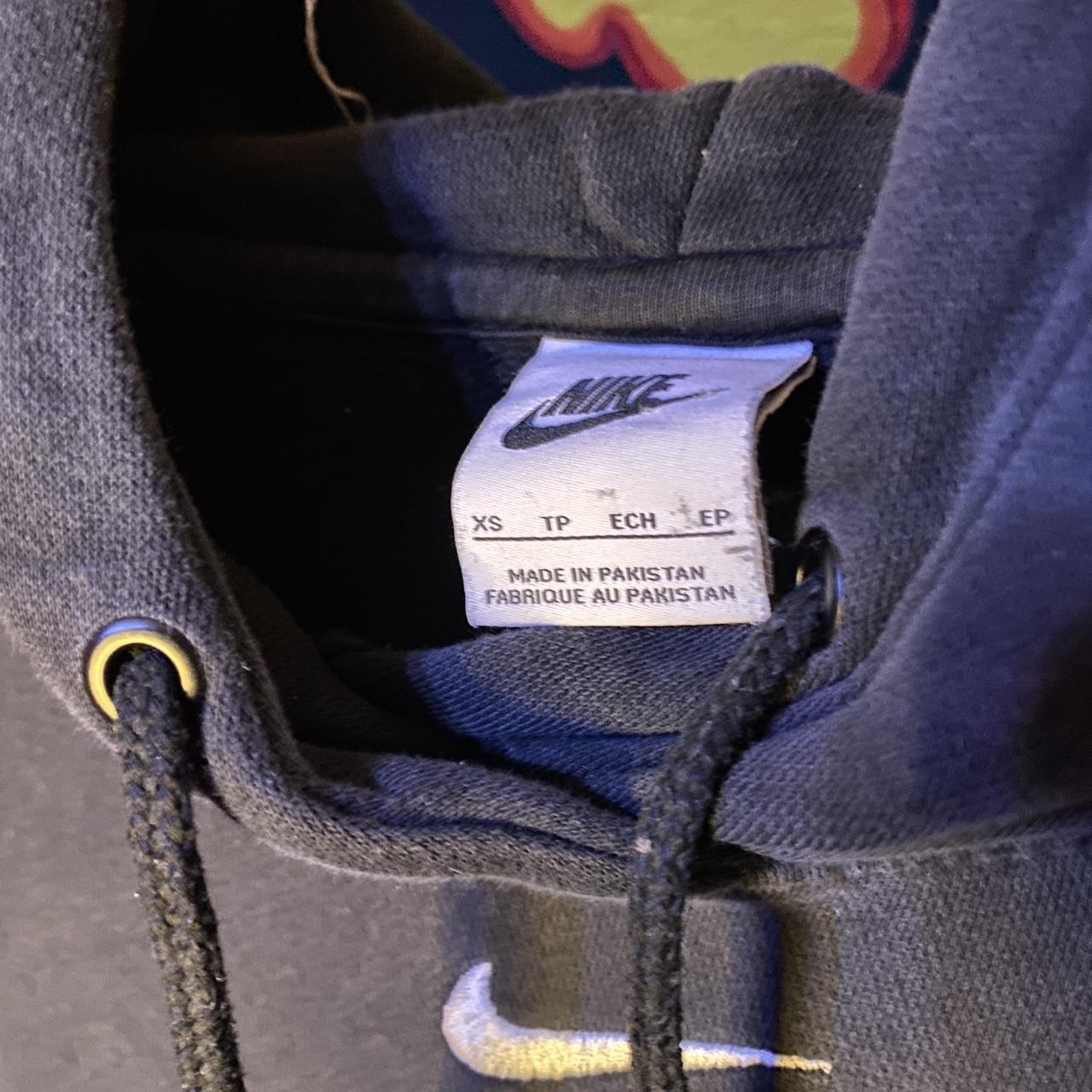 mens nike center swoosh hoodie