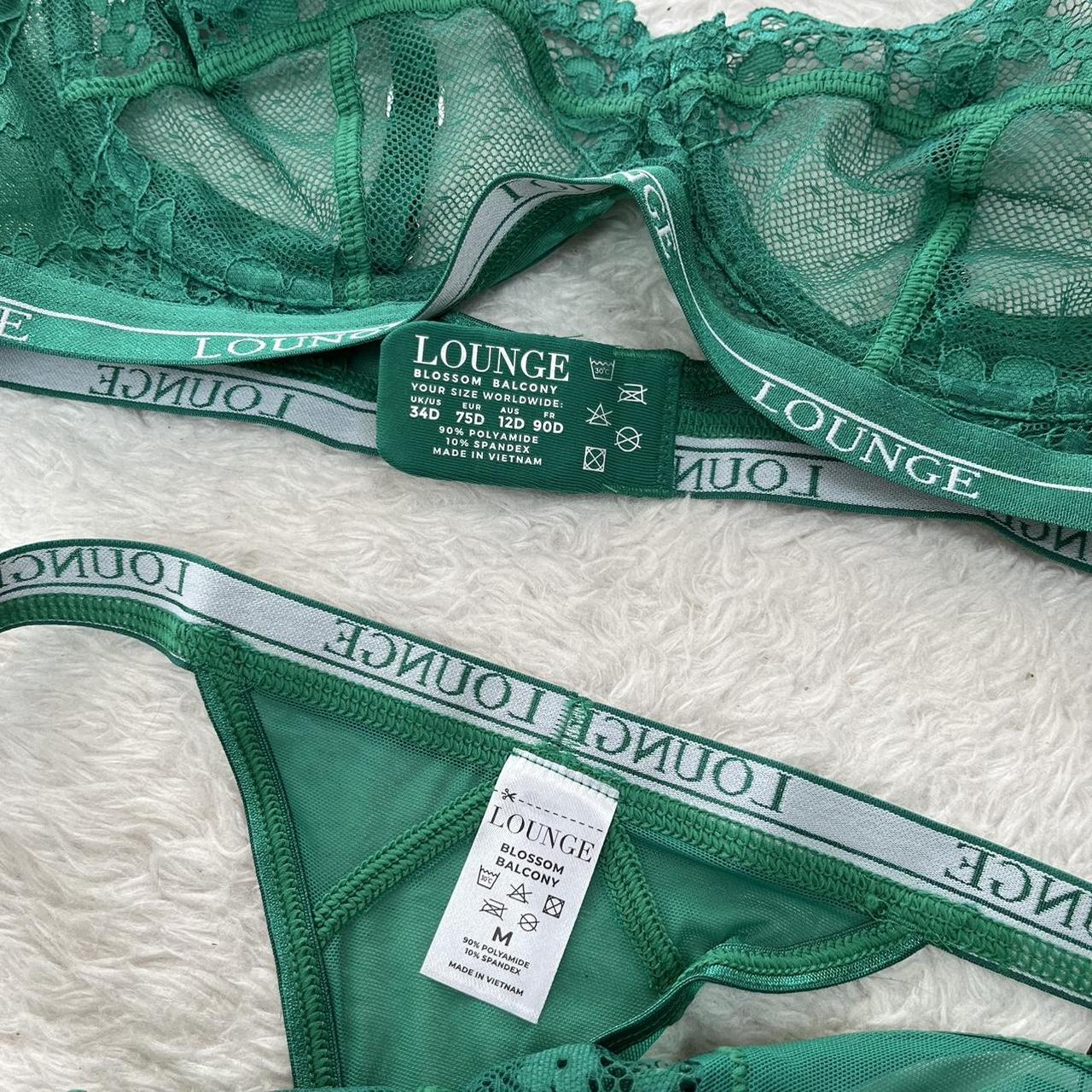 Women's Green Bra | Depop