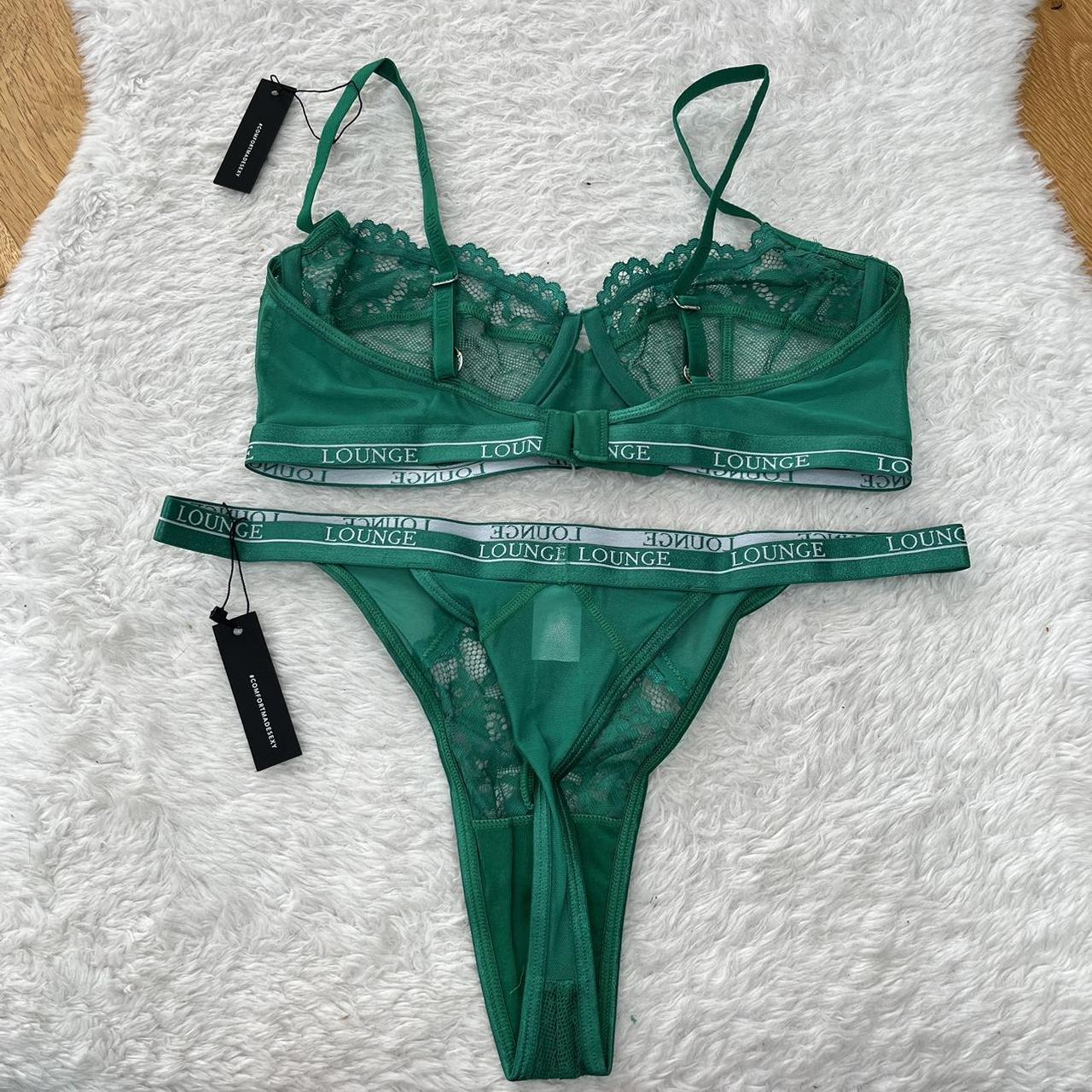 Women's Green Bra | Depop