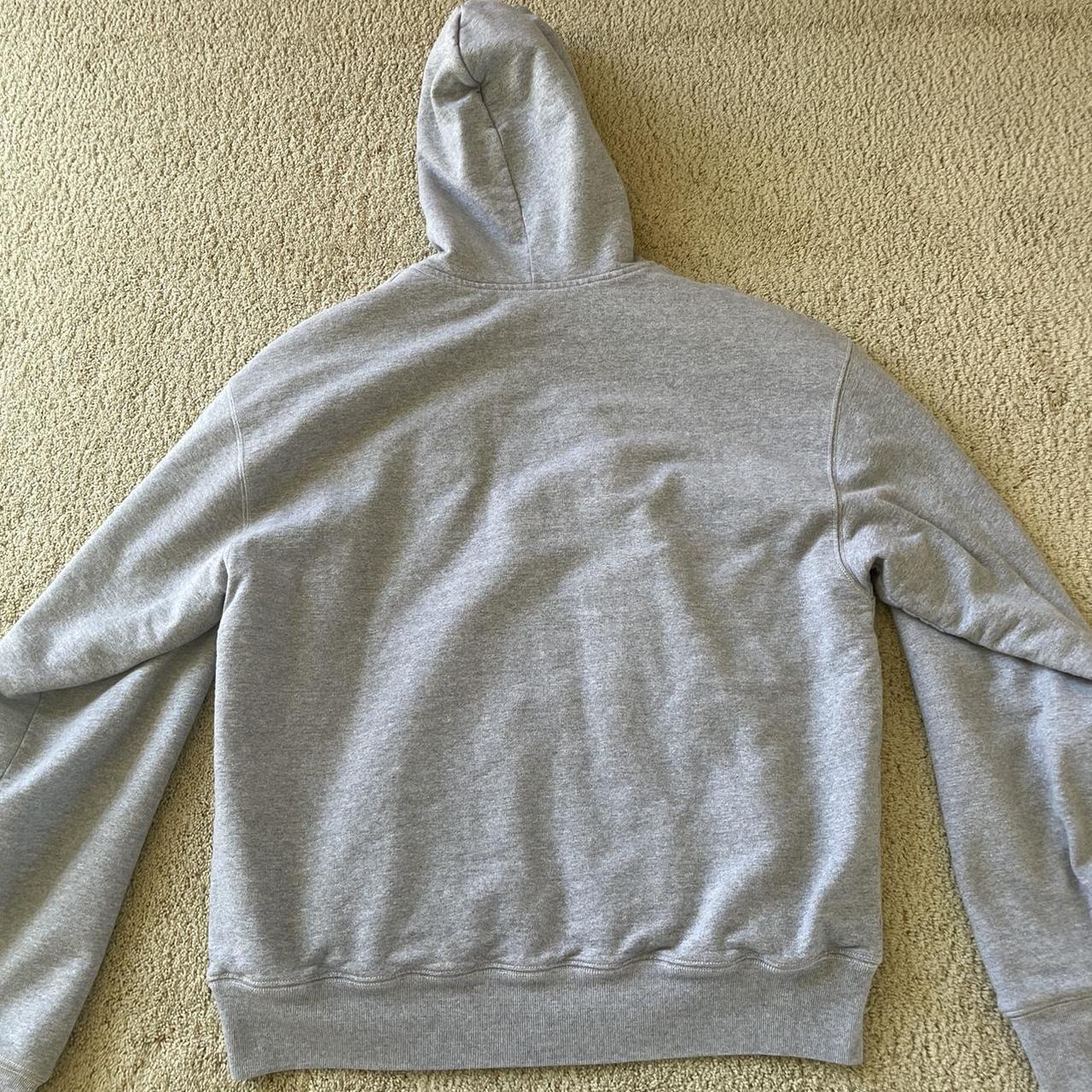 Stussy Double Face Label Zip Hoodie Grey | Depop Stussy Double Face Label Zip Hoodie Grey | Depop