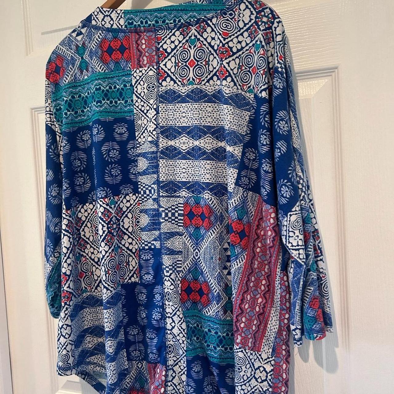 Ruby Rd. Women's Blouse - Blue/Multi – Ruby Rd. W… - image 7