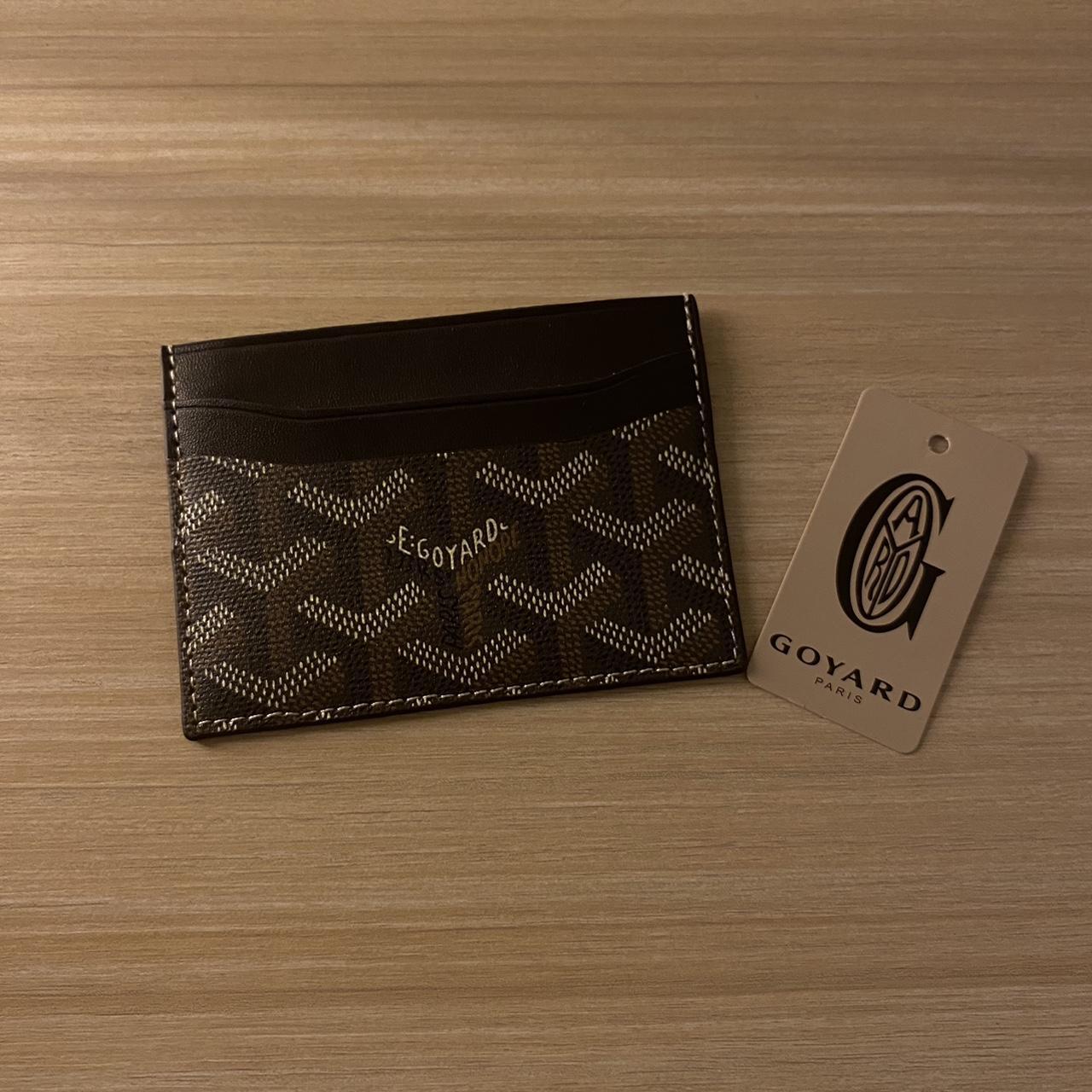 Goyard coffee card holder In good condition comes... - Depop