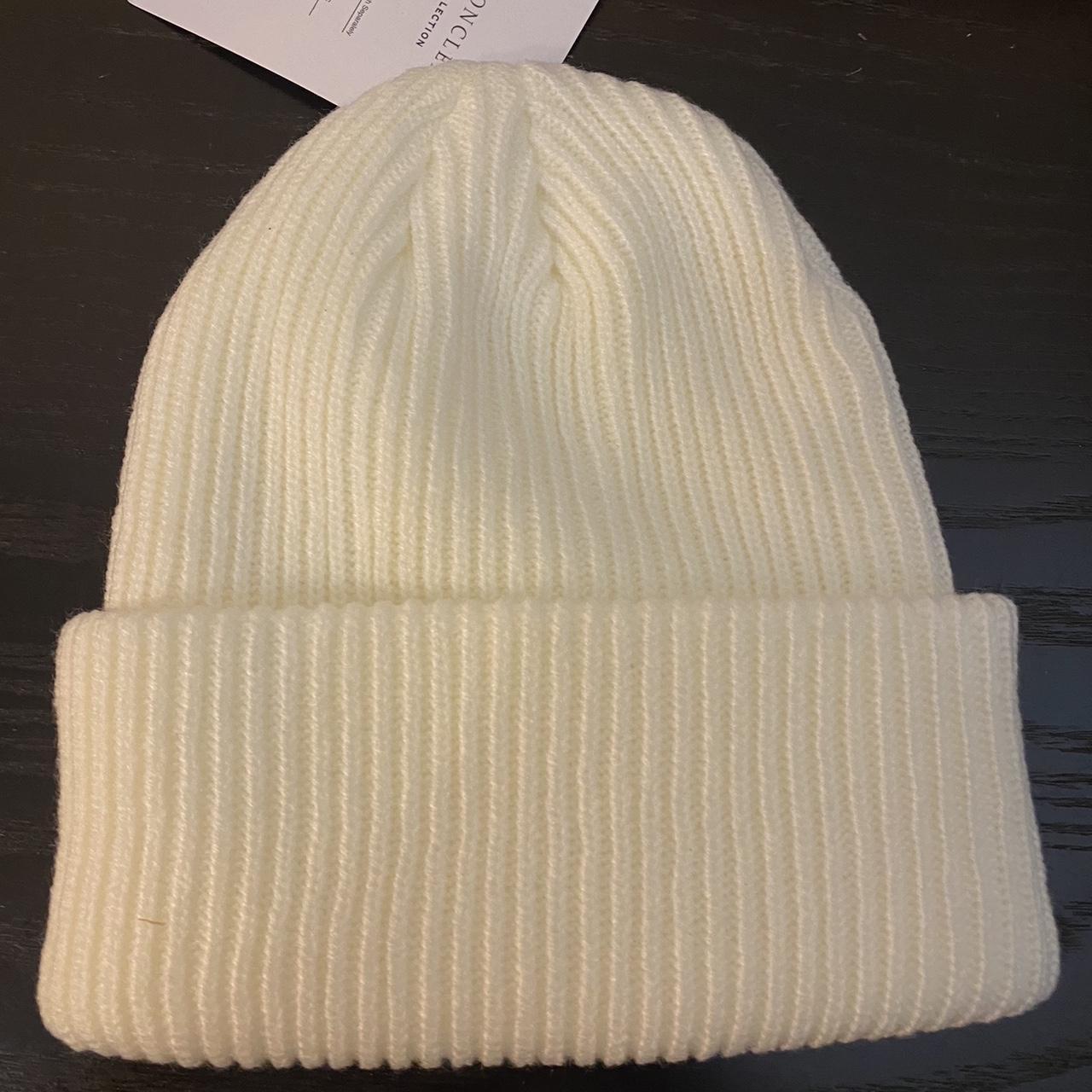 Monclear Creme Beanie 24 hour shipping 🏎️💨 + Free... Depop