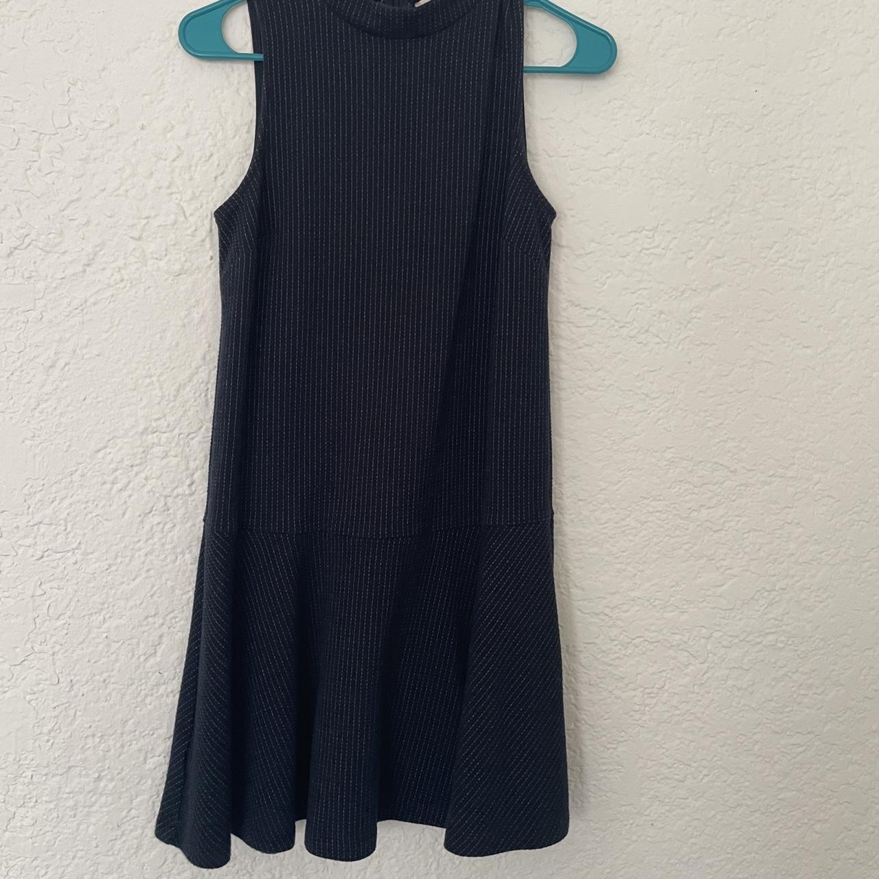 Madewell Women's Navy Dress | Depop