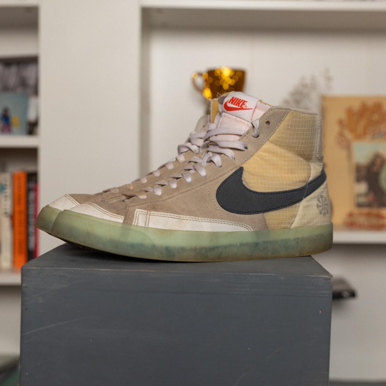 Nike Blazers Men's size 9.5 could use new laces Depop