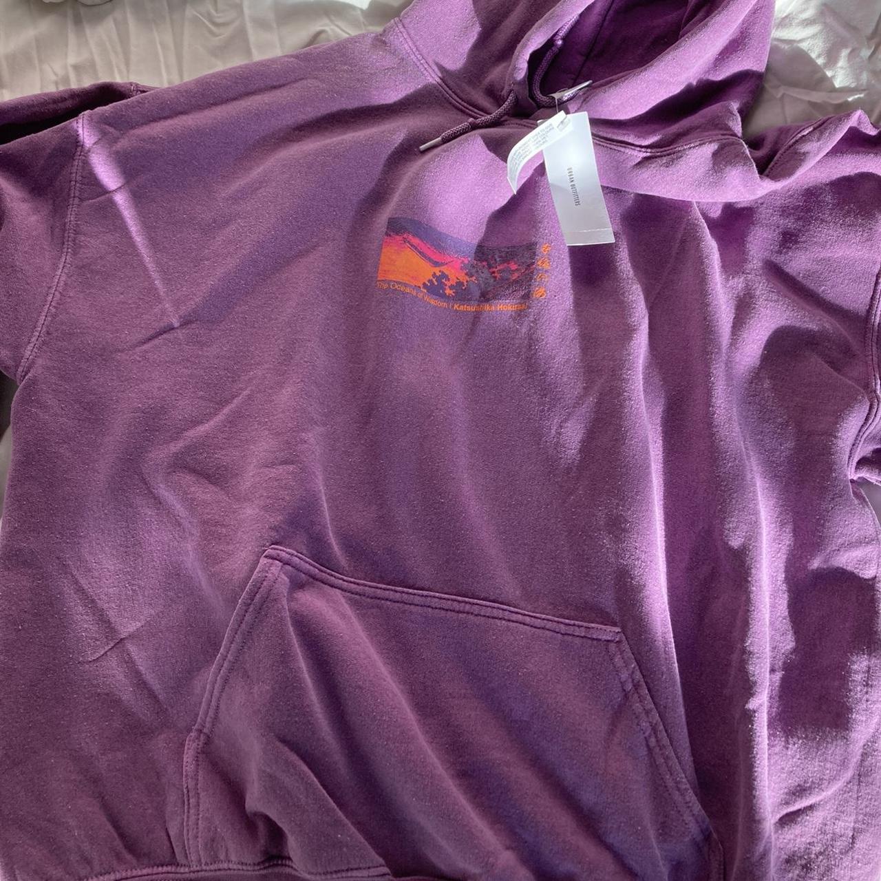 Urban Outfitter Graphic Print Purple Hoodie Prp £55 Depop 0255