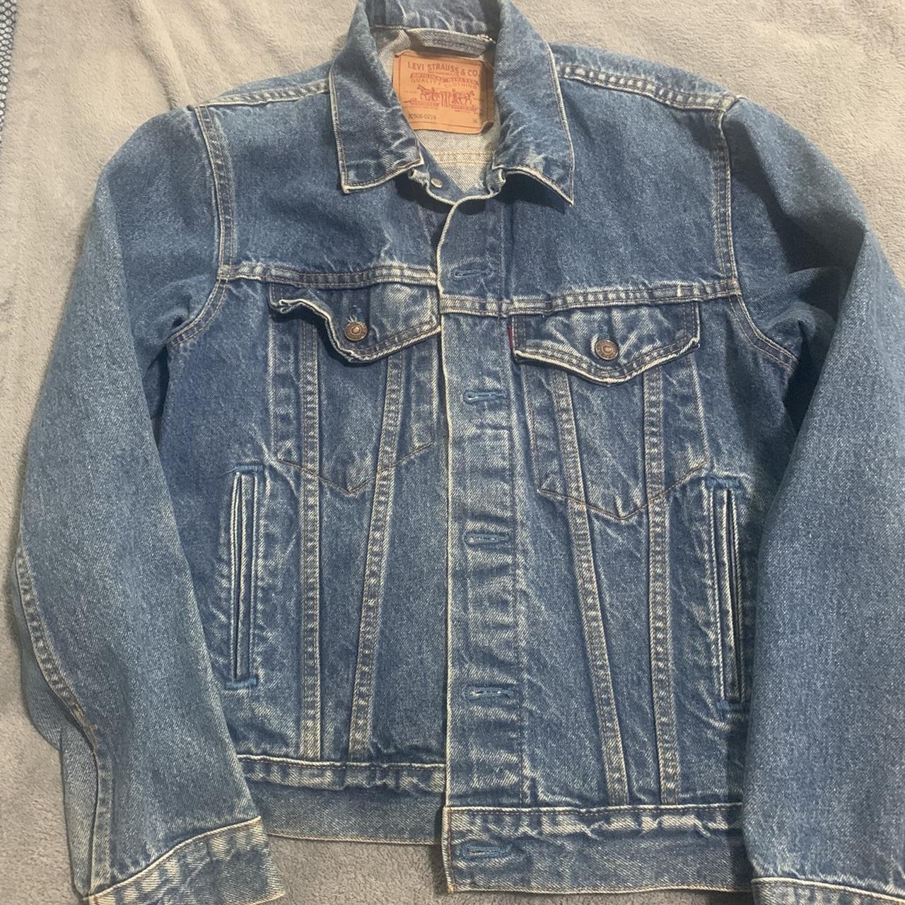 Levi's Men's Blue Jacket | Depop