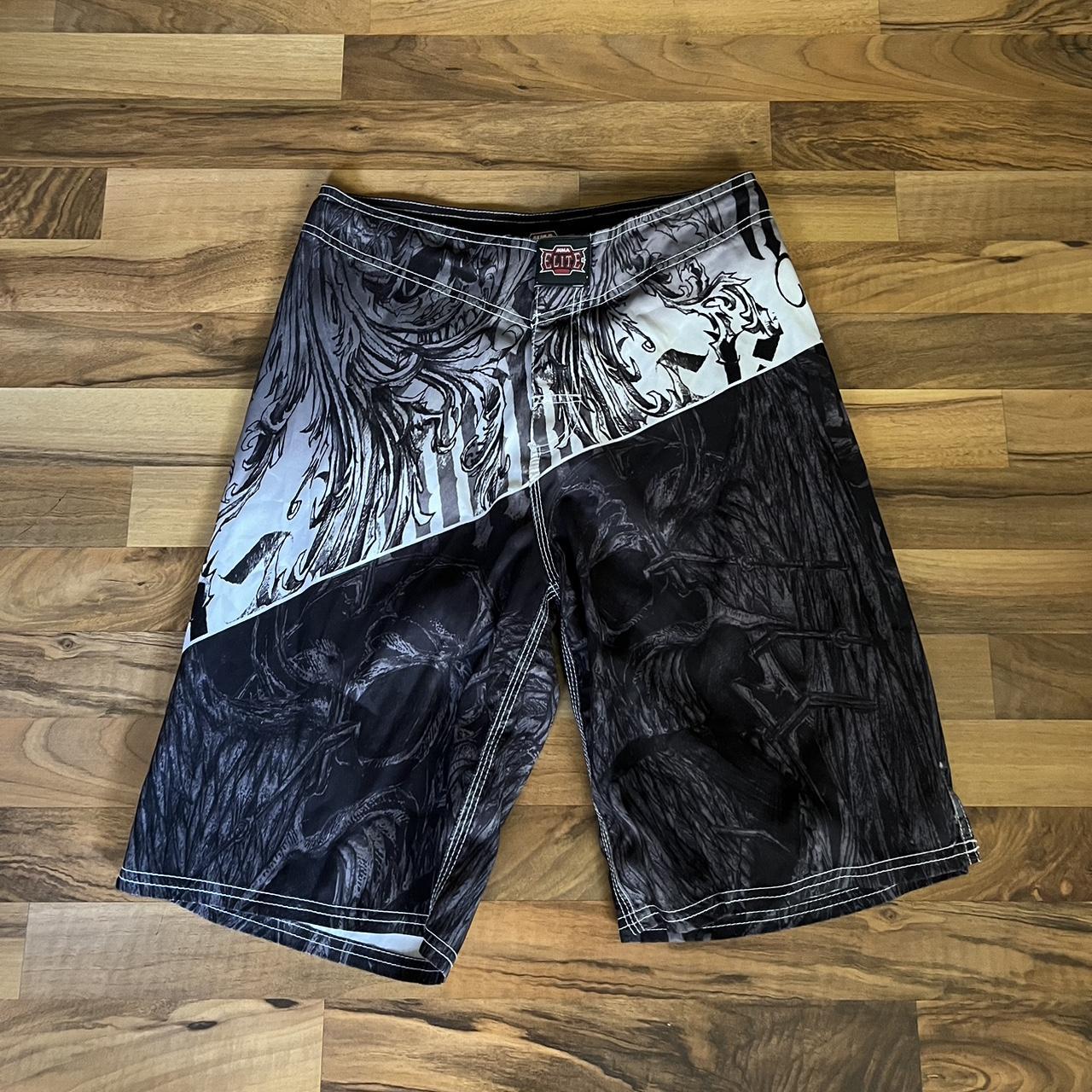 Y2K MMA Elite shorts ⚡️ Size small #y2k #mmaelite... - Depop