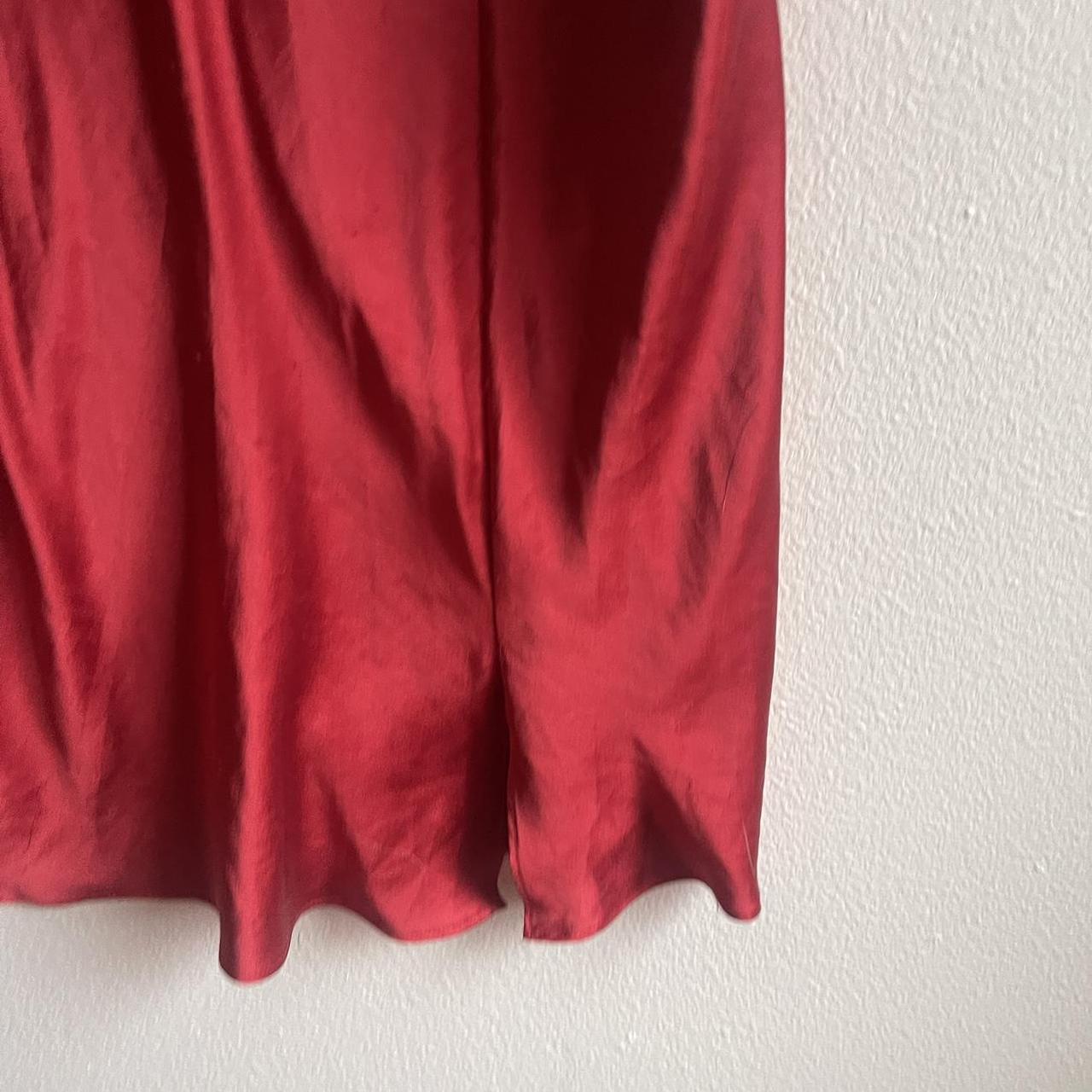 Vintage Victorias Secret Red Slip Dress Tagged... - Depop