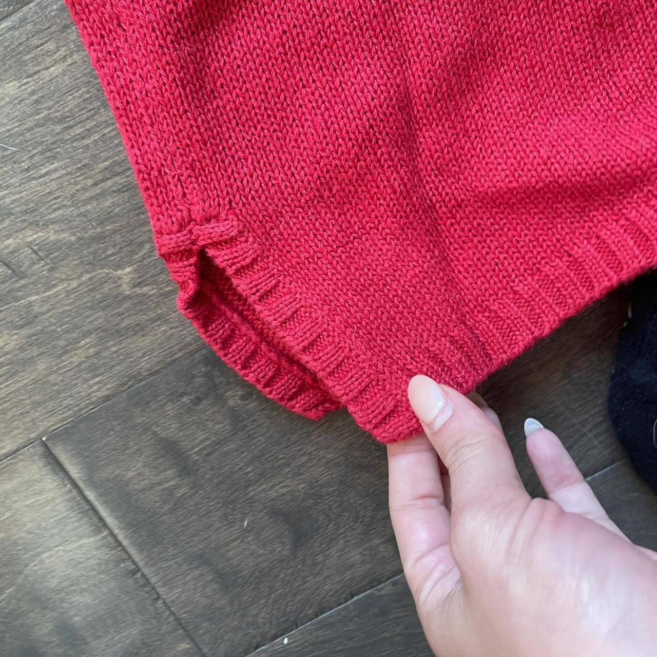 Quacker Factory Women's Sweater - Red/Multi - M –… - image 6