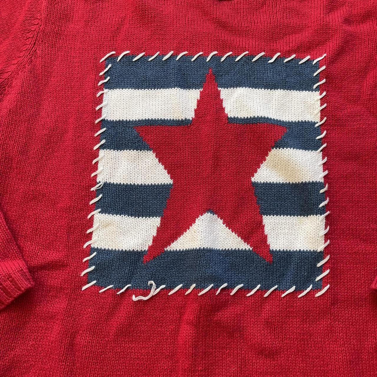 Quacker Factory Women's Sweater - Red/Multi - M –… - image 5