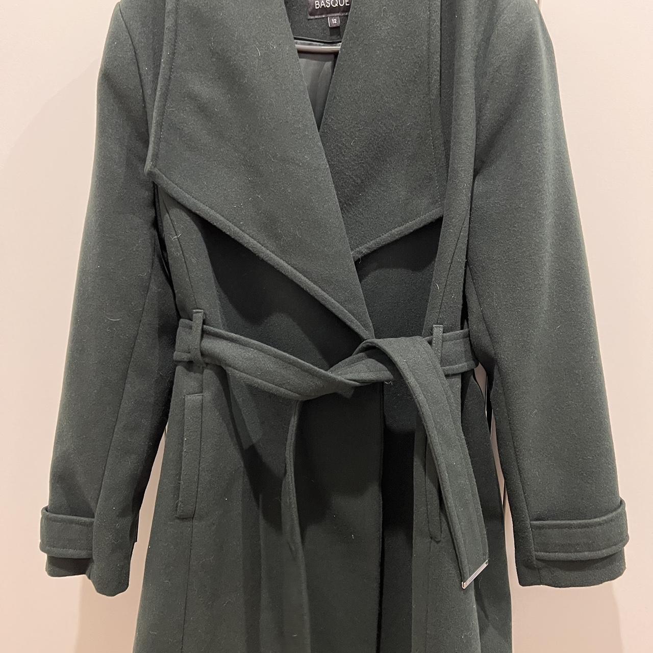 Basque hot sale wrap coat