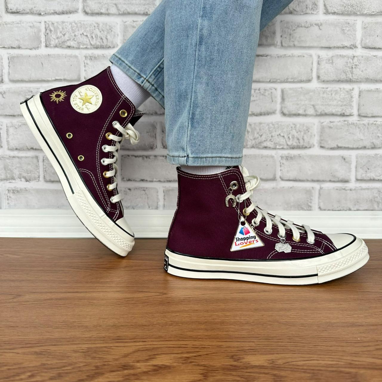 Converse Chuck Taylors Burgundy Converse Chuck Taylor 70 High Dark